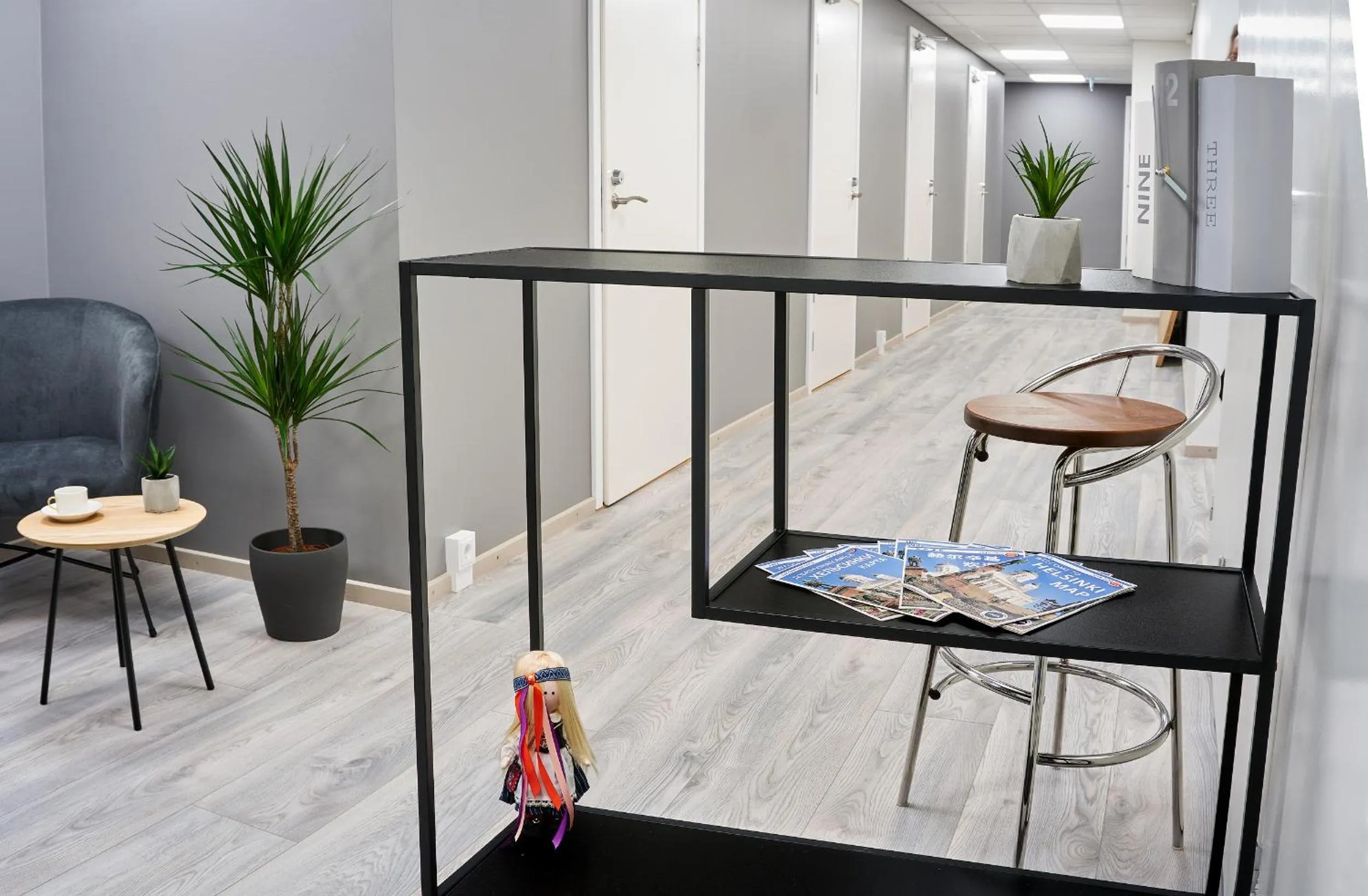 Lobby or reception in Inn Tourist Hostel