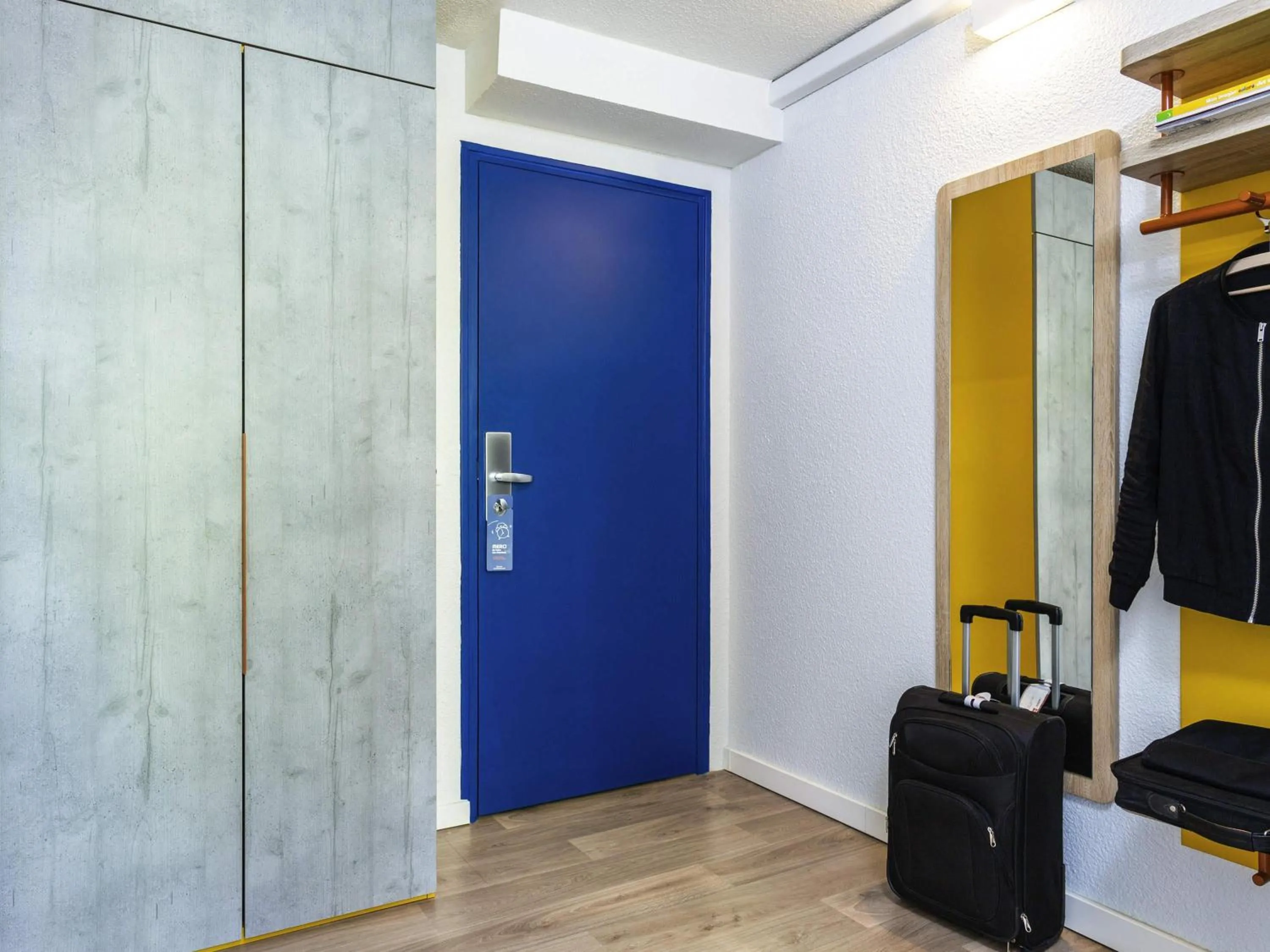 Bedroom in ibis budget Marne La Vallée Noisy Le Grand