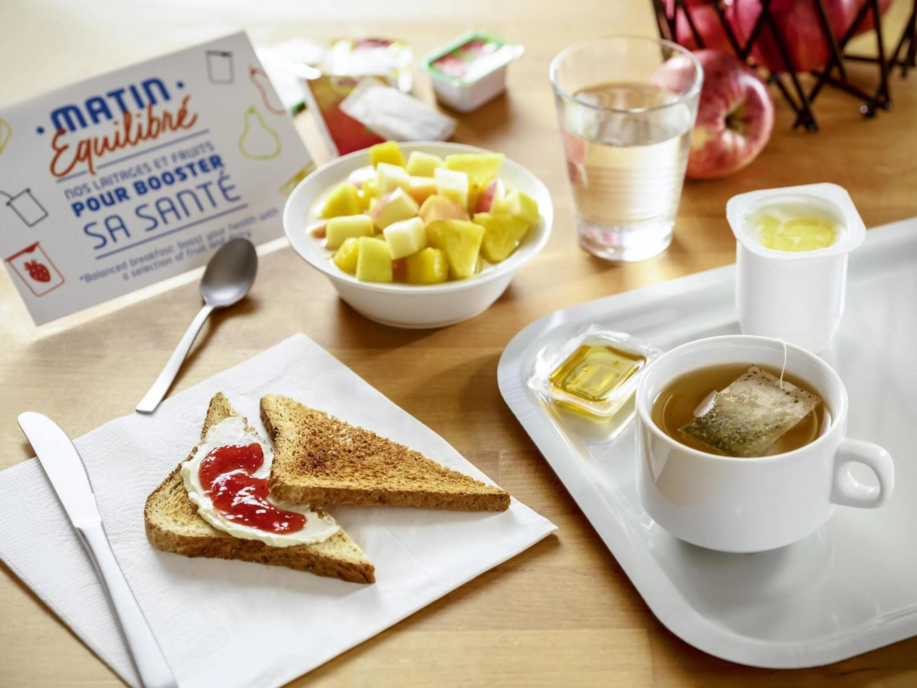 Breakfast in ibis budget Marne La Vallée Noisy Le Grand