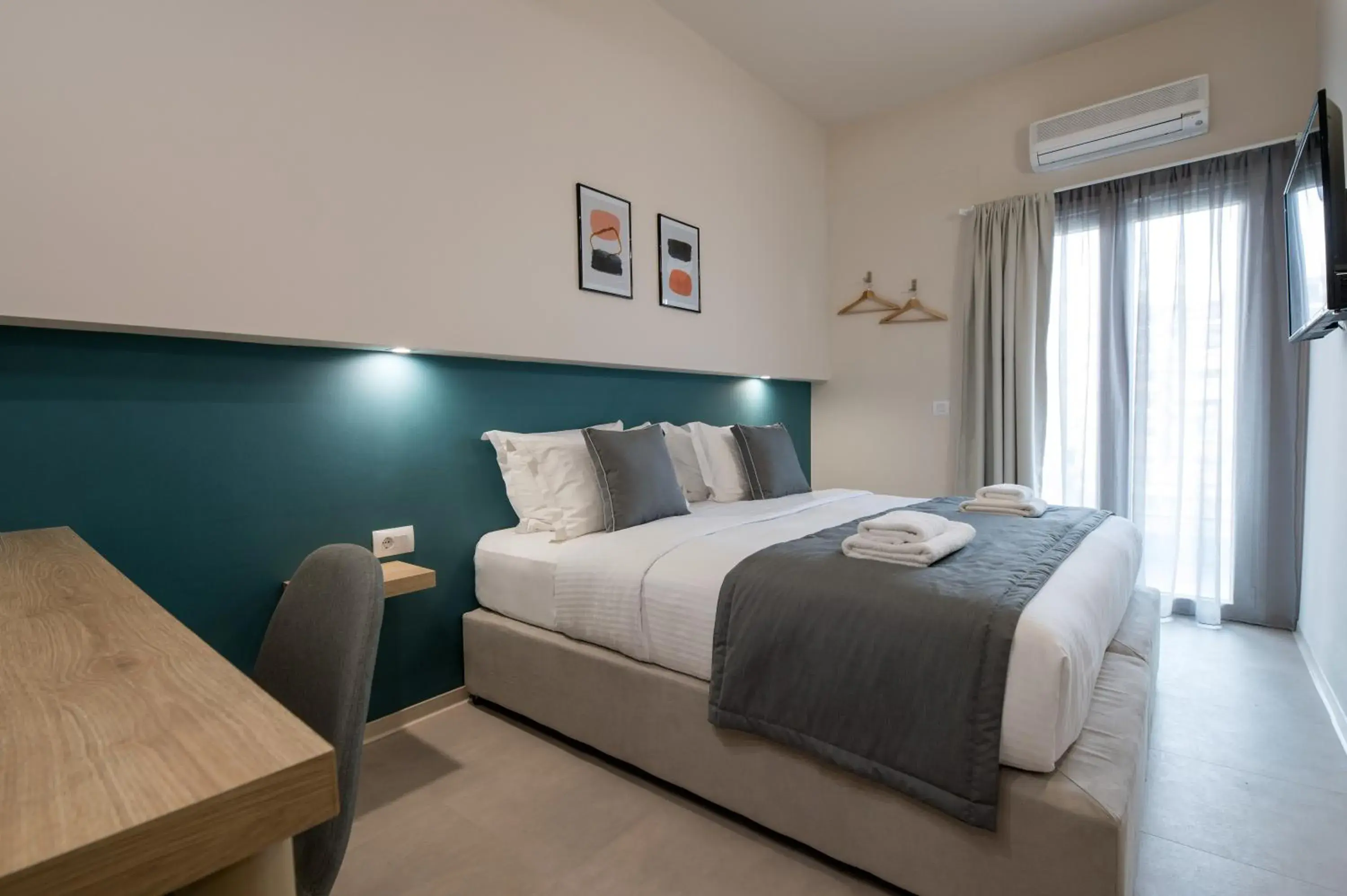 Bed in The Convo Athens Riviera Bed in The Convo Athens Riviera