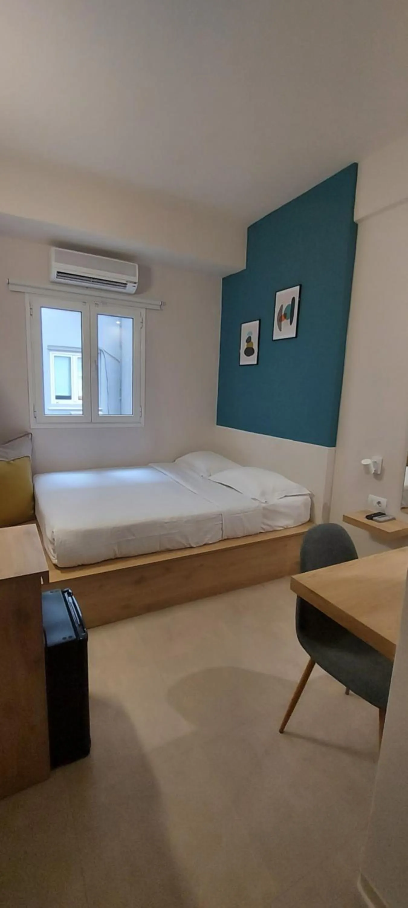 Photo of the whole room, Bed in The Convo Athens Riviera