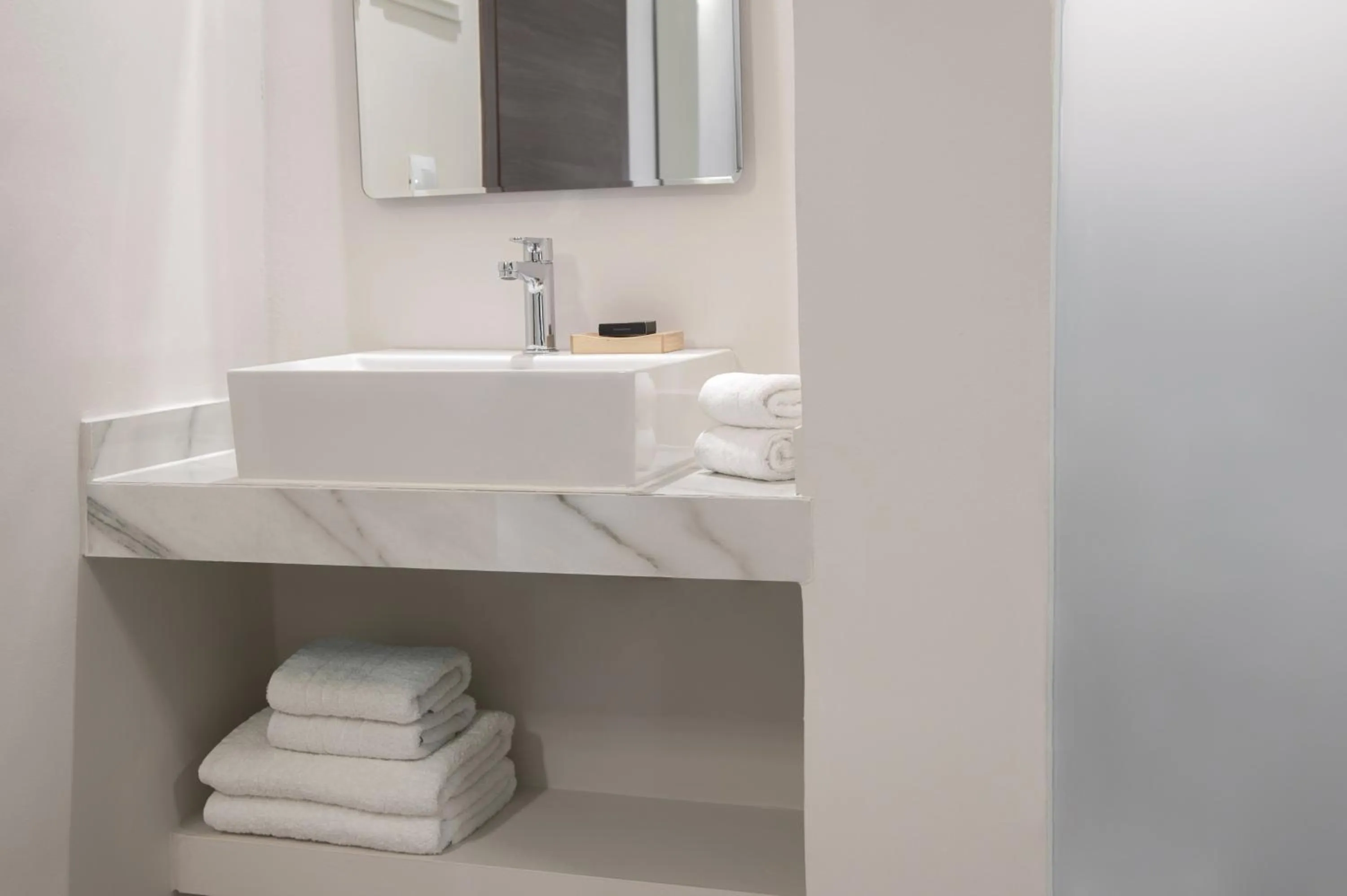 Bathroom in The Convo Athens Riviera