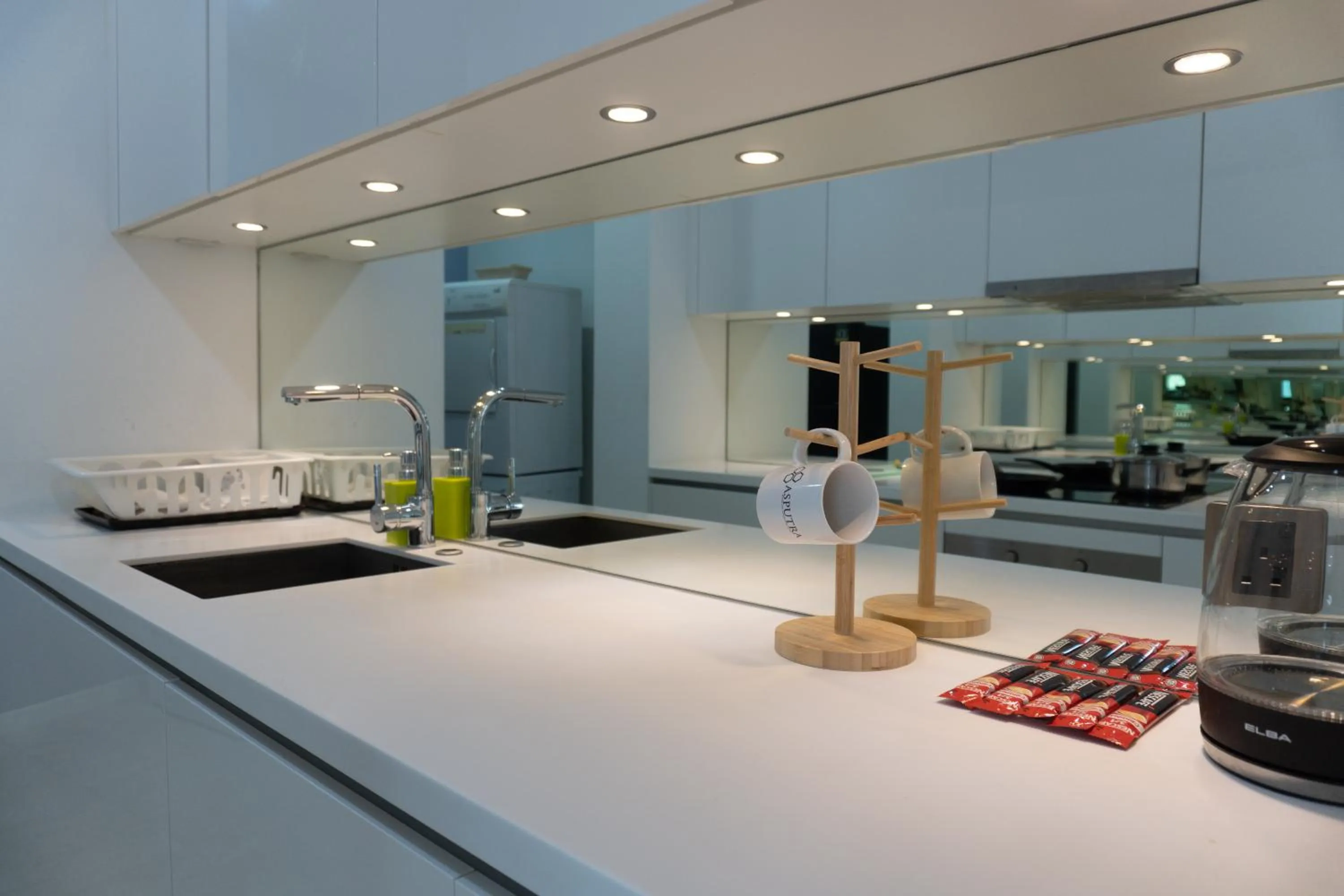 Kitchen or kitchenette in Yemala Suites at Vortex KLCC