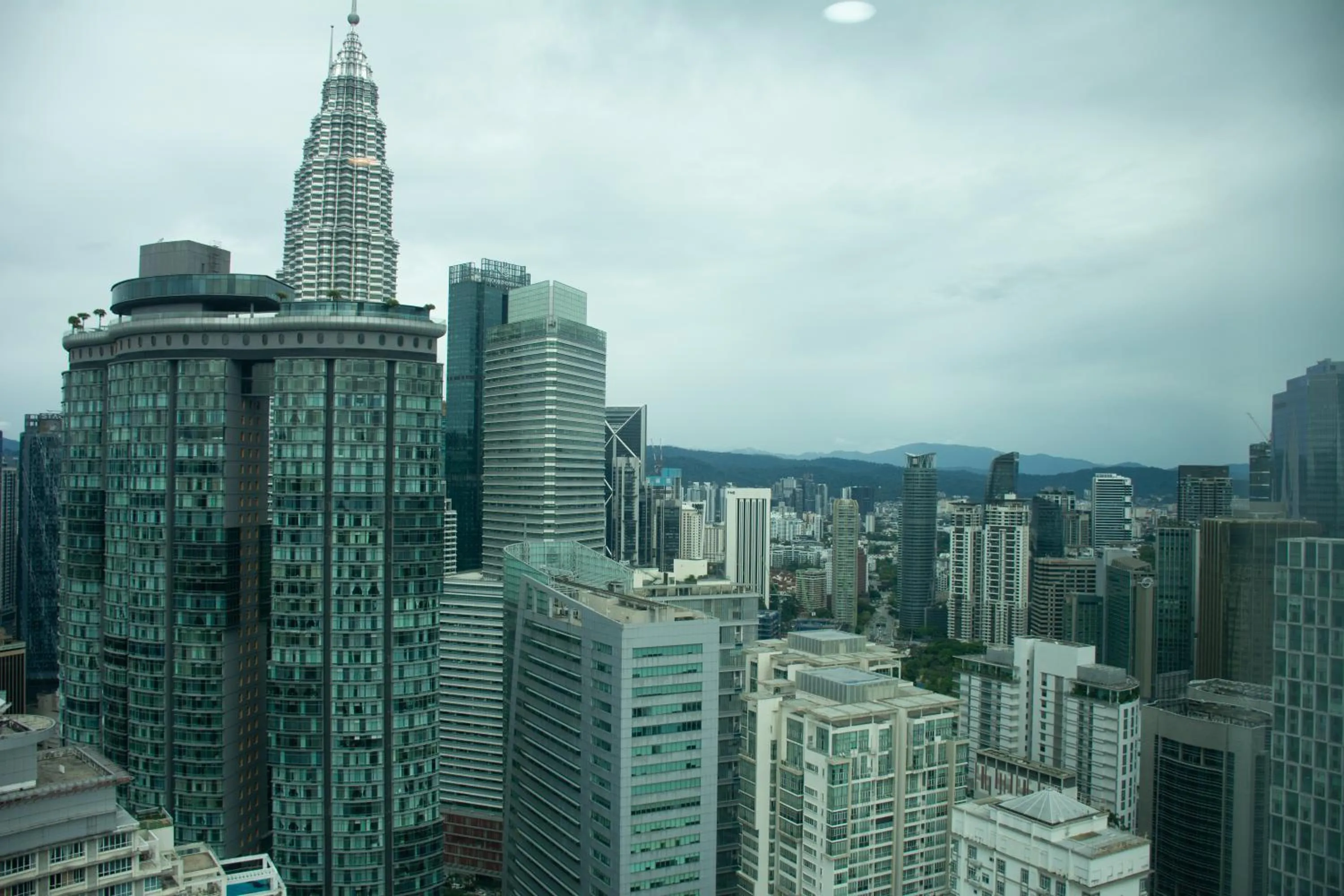 City view in Yemala Suites at Vortex KLCC