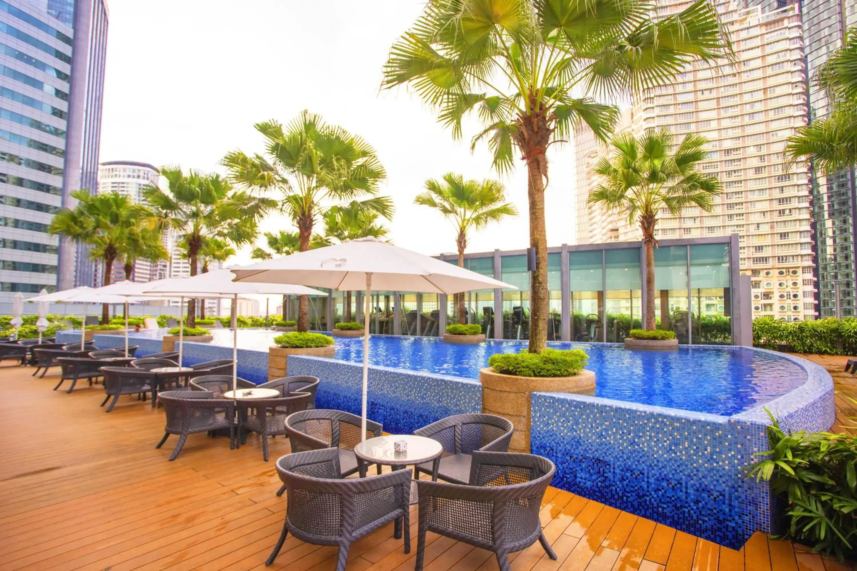 Swimming pool in Yemala Suites at Vortex KLCC Swimming pool in Yemala Suites at Vortex KLCC