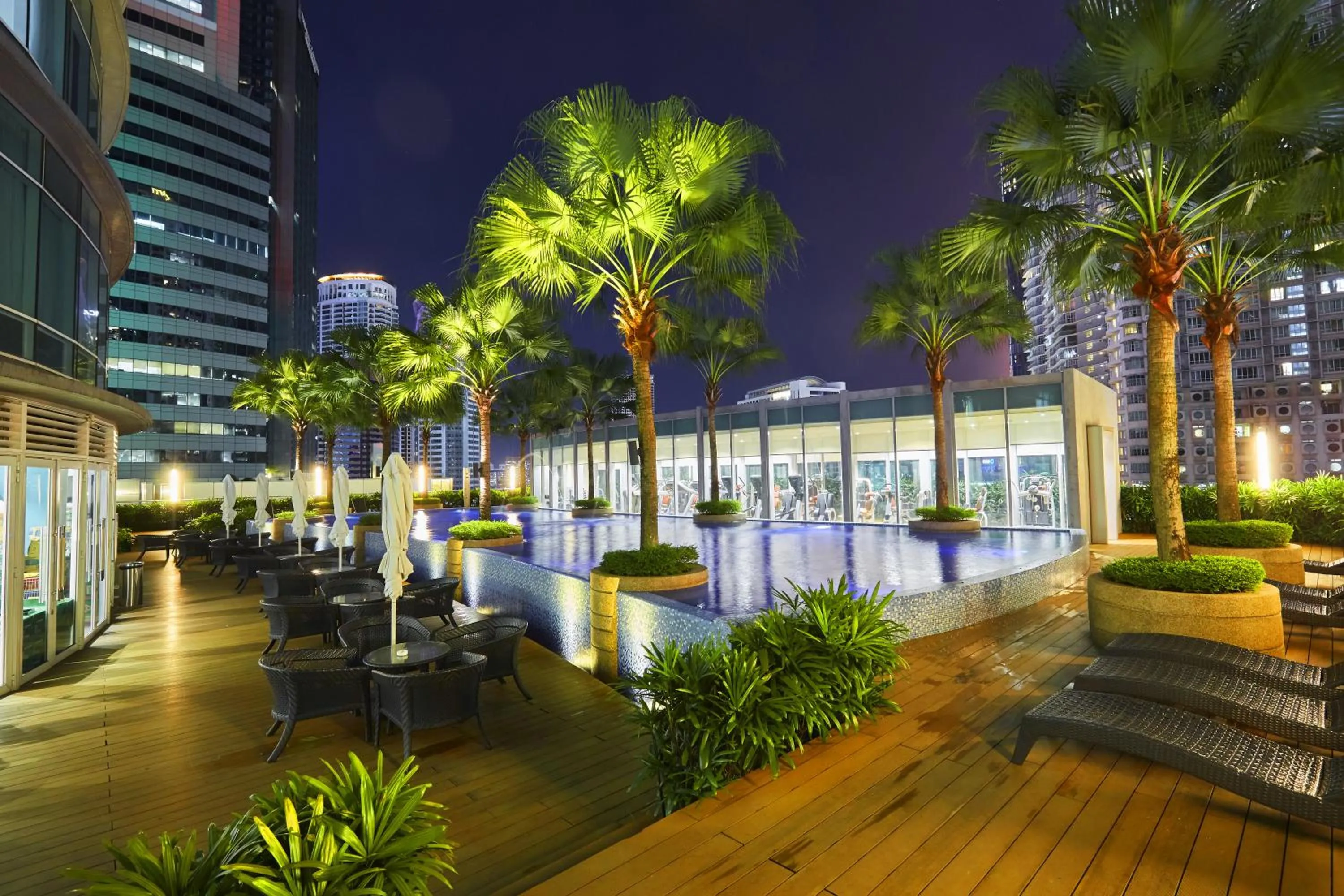 Swimming pool in Yemala Suites at Vortex KLCC