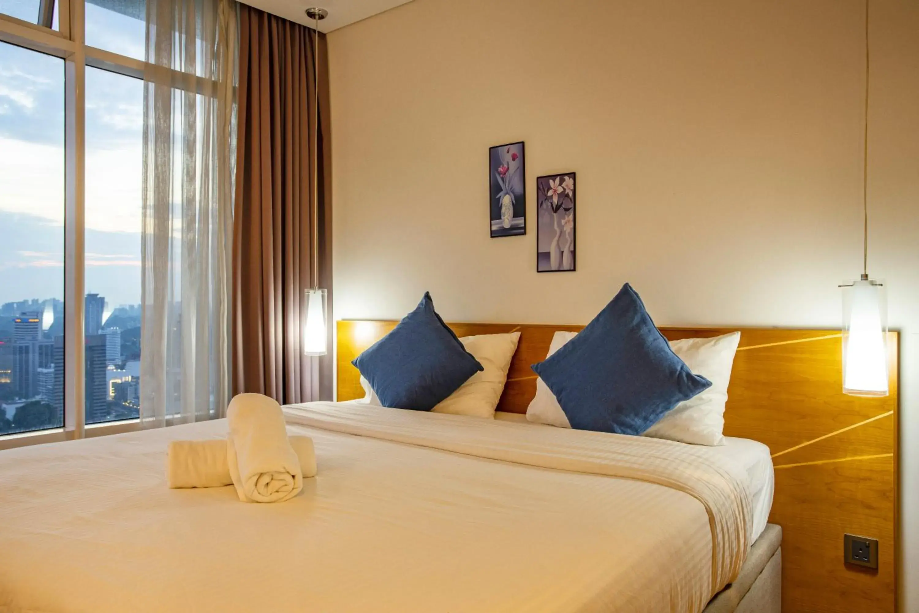 Bed in Yemala Suites at Vortex KLCC Bed in Yemala Suites at Vortex KLCC