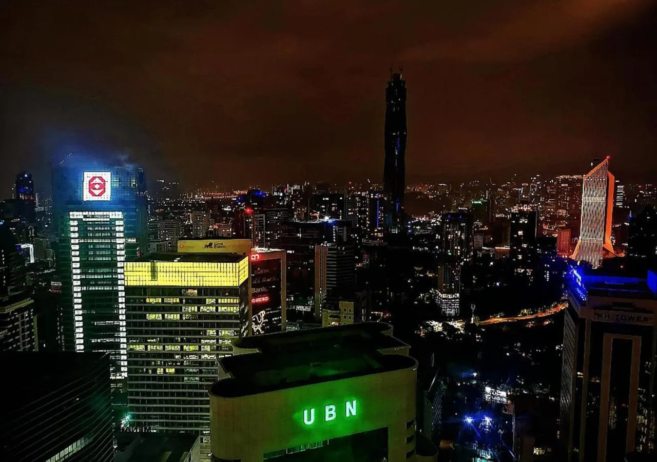 City view in Yemala Suites at Vortex KLCC