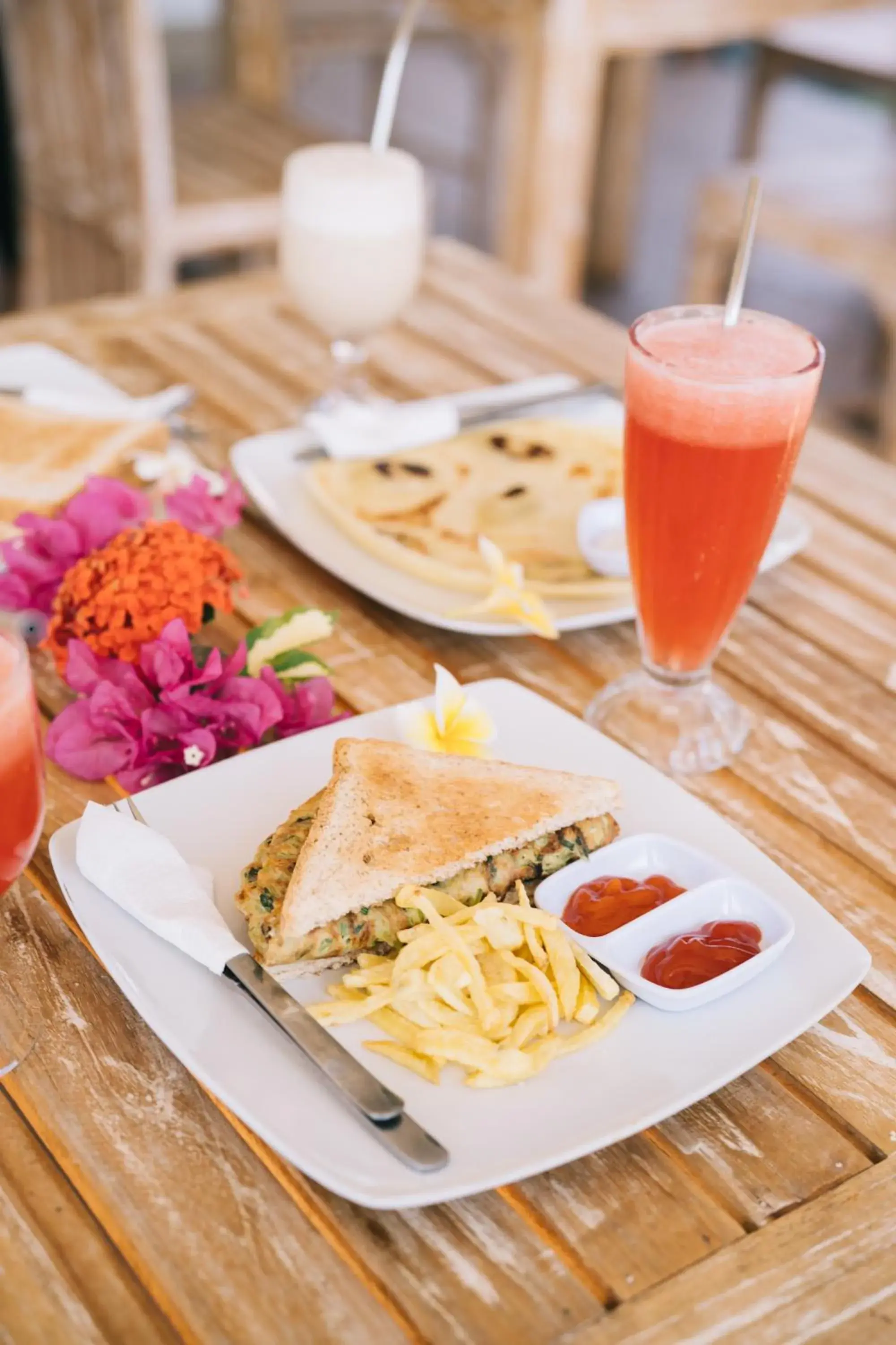 Breakfast in Damar Sanjaya Uttama Breakfast in Damar Sanjaya Uttama