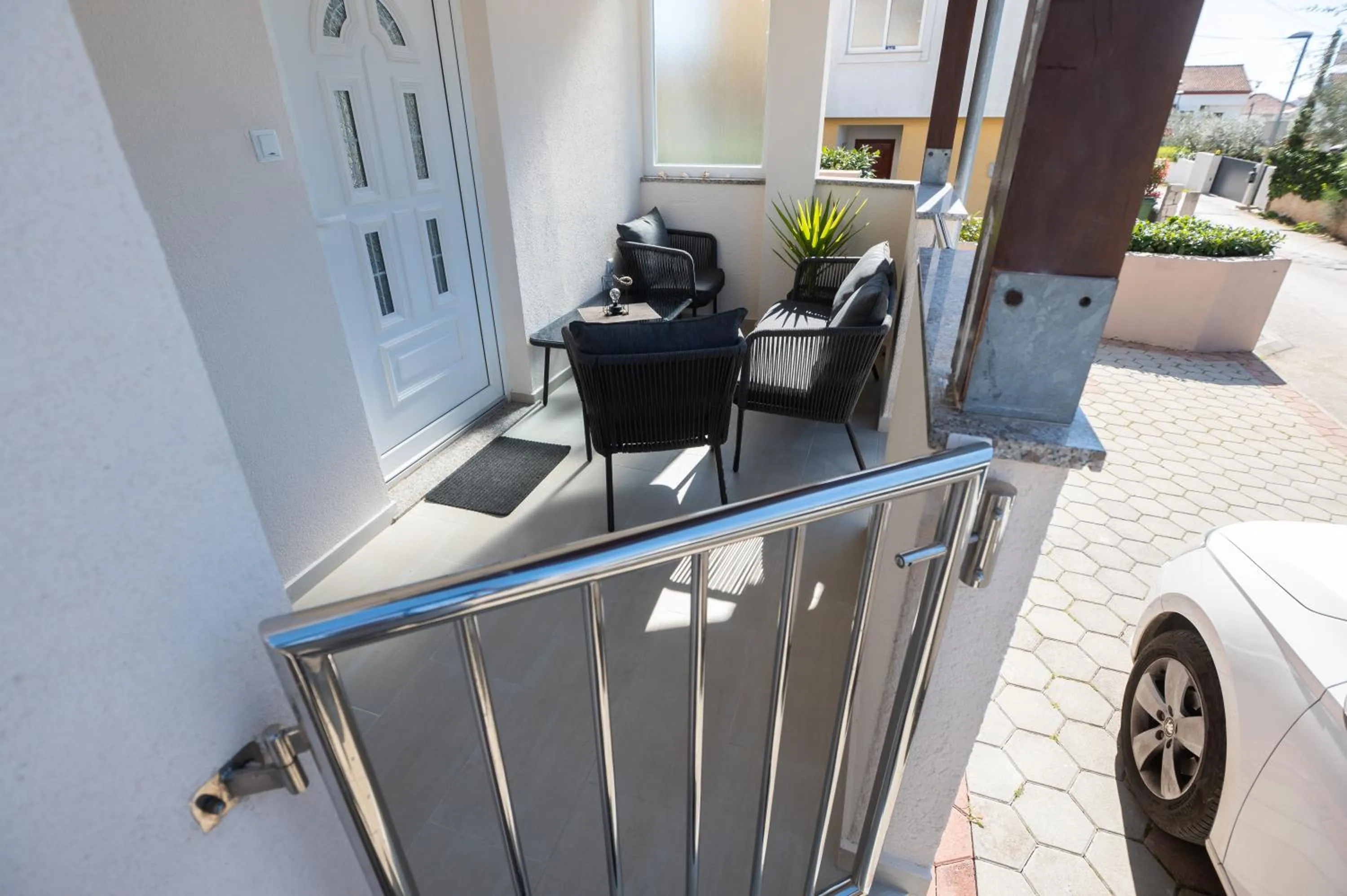 Balcony/Terrace in Apartments Batur