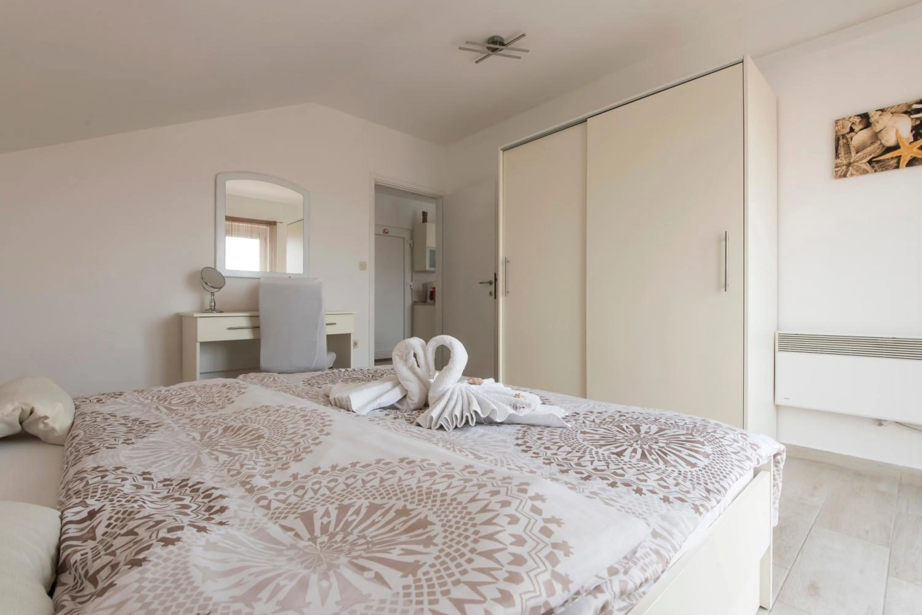 Bedroom, Bed in Apartments Batur