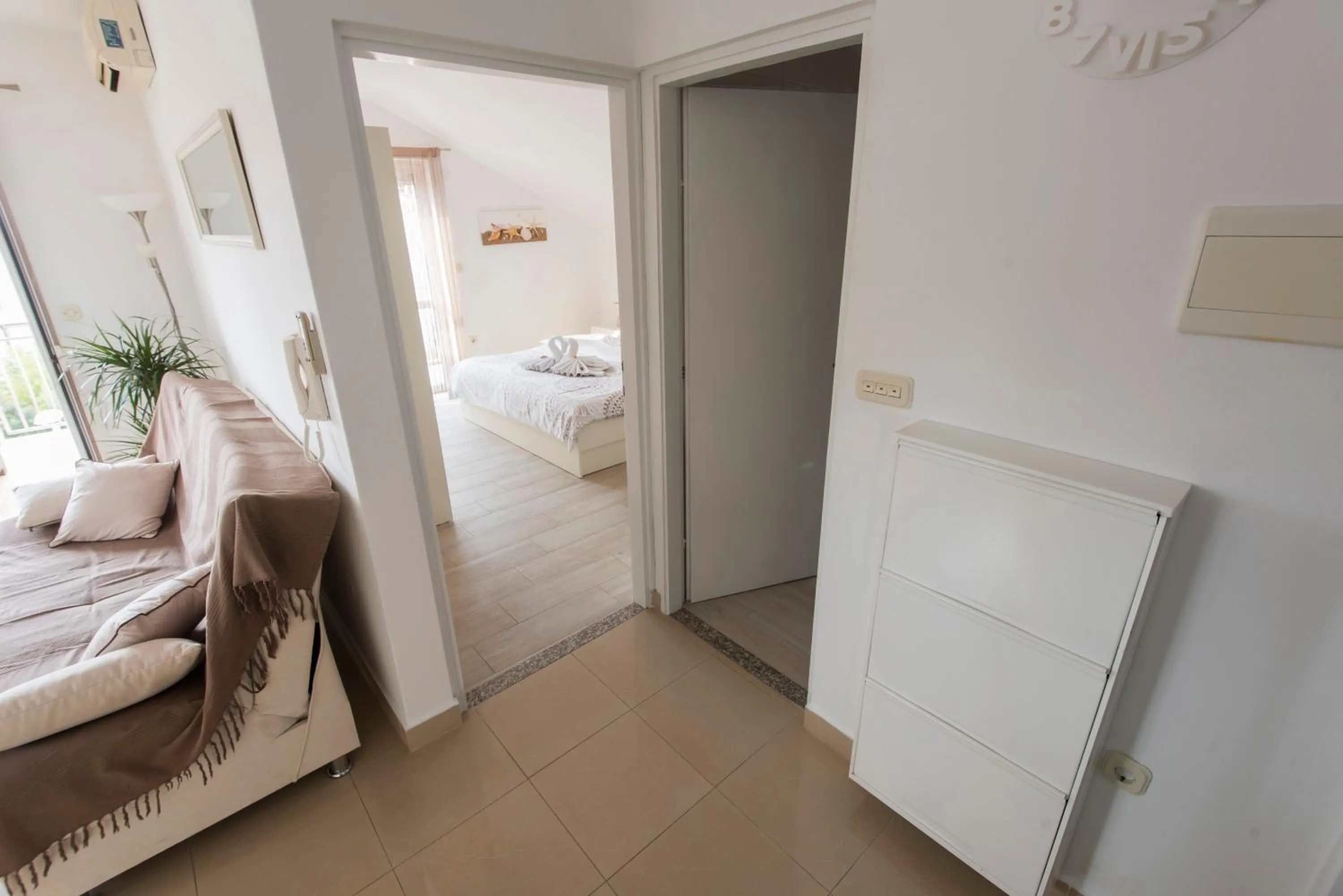 Bedroom, Bed in Apartments Batur