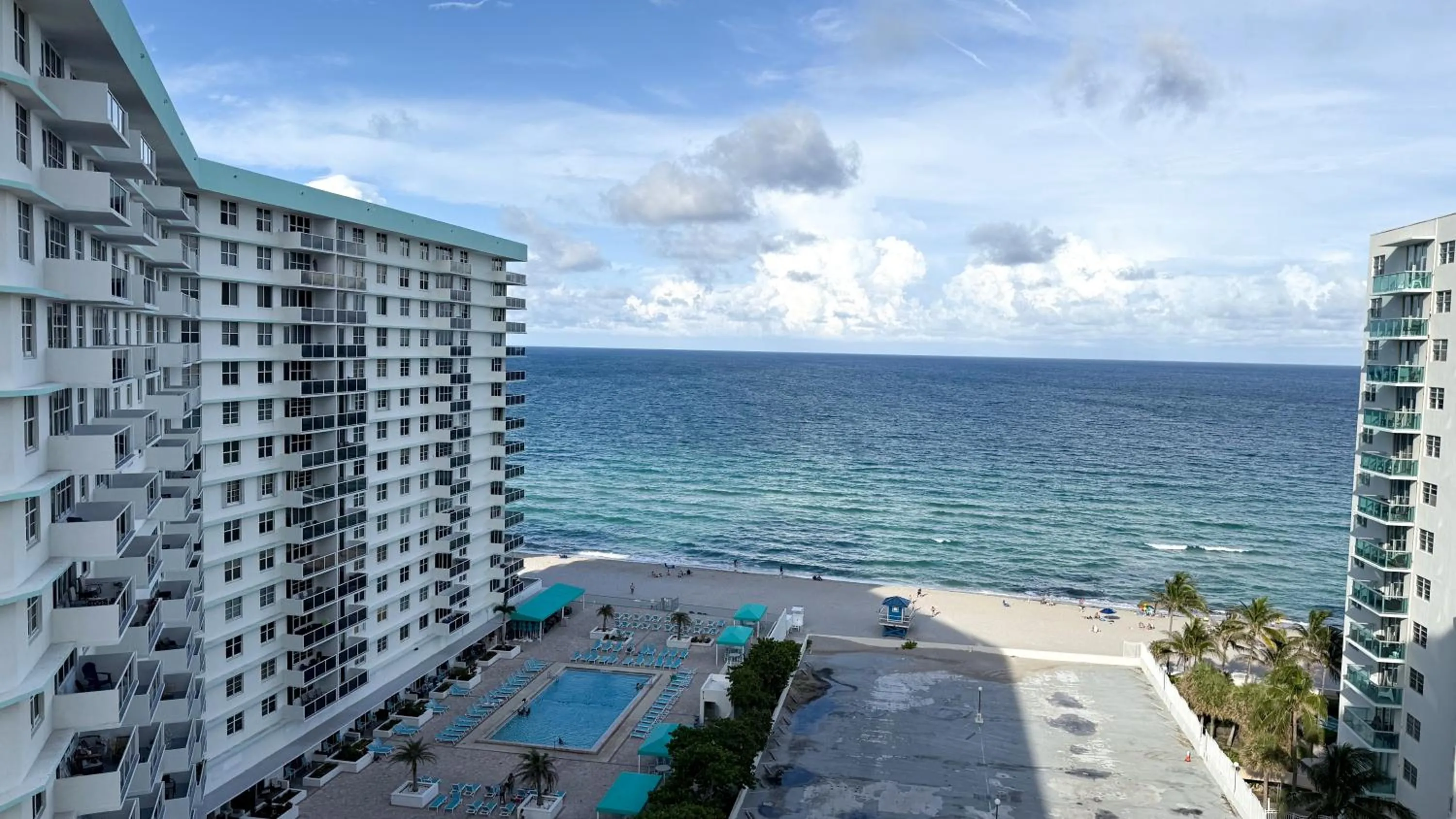 View (from property/room) in The Tides Apartments on the beach