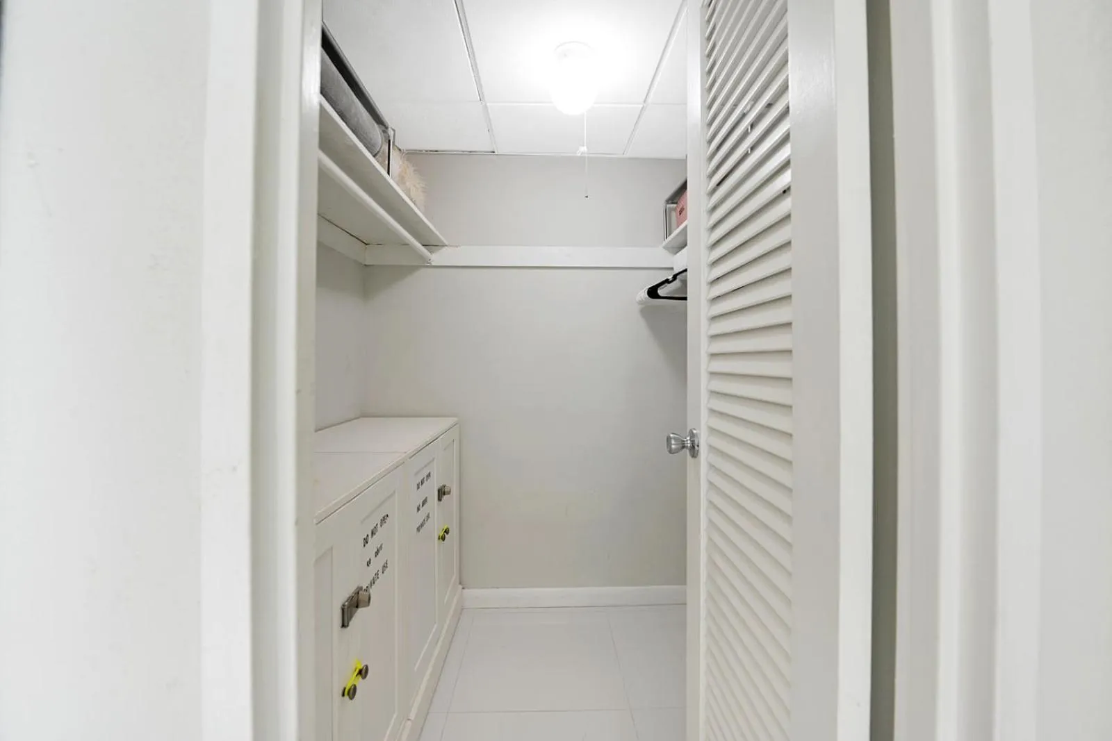 wardrobe in The Tides Apartments on the beach