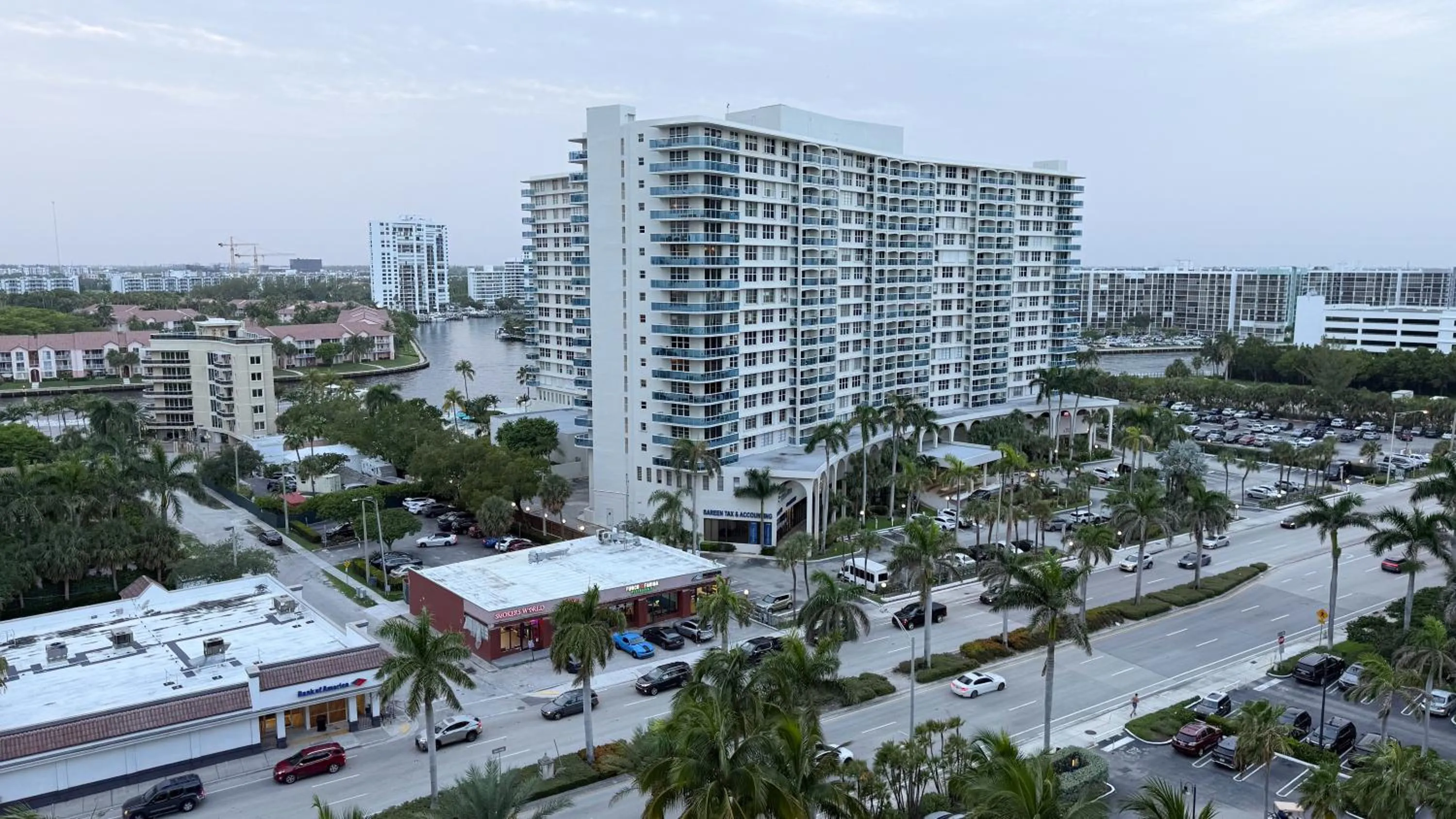 View (from property/room) in The Tides Apartments on the beach