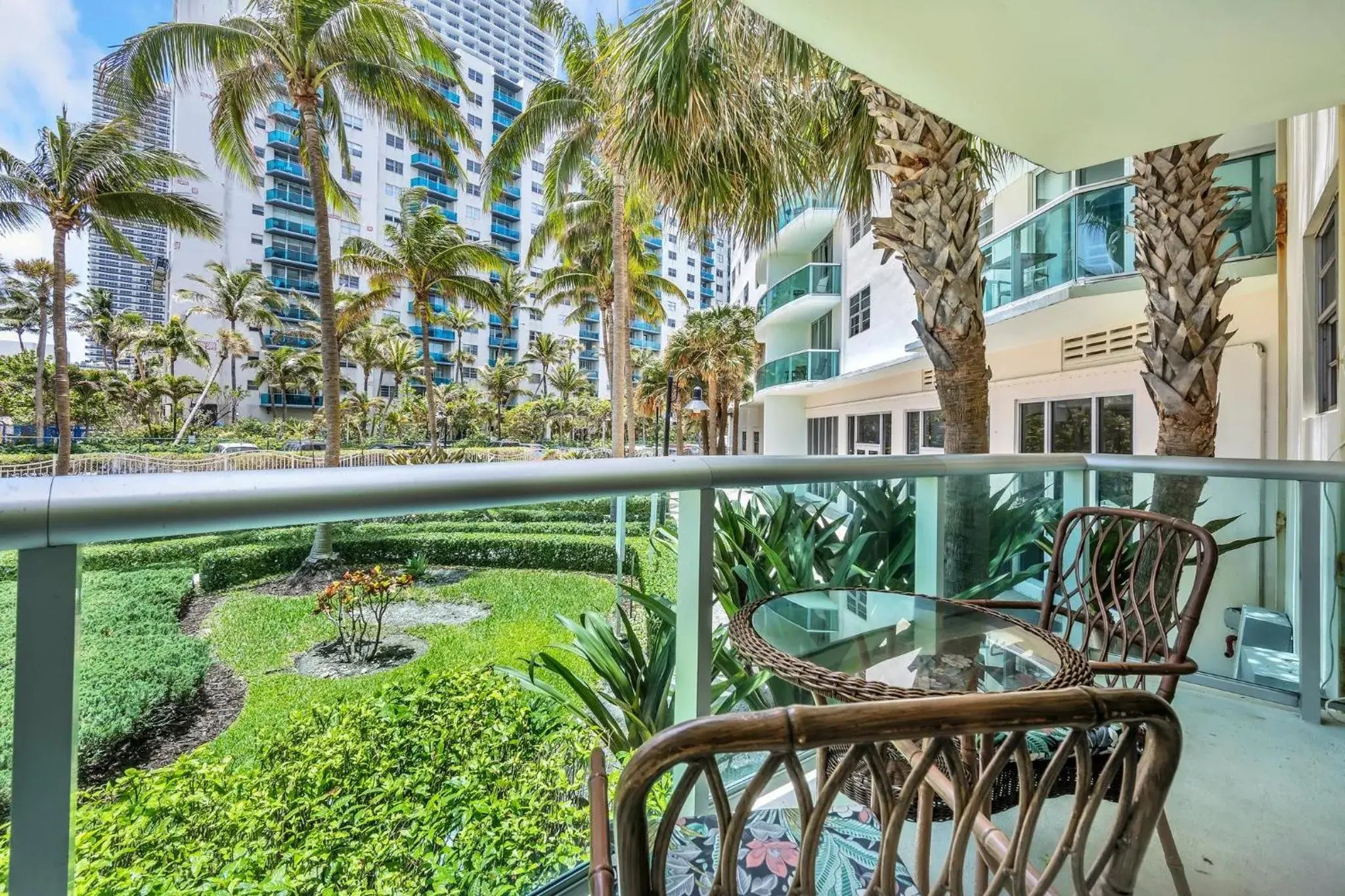 Balcony/Terrace in The Tides Apartments on the beach Balcony/Terrace in The Tides Apartments on the beach