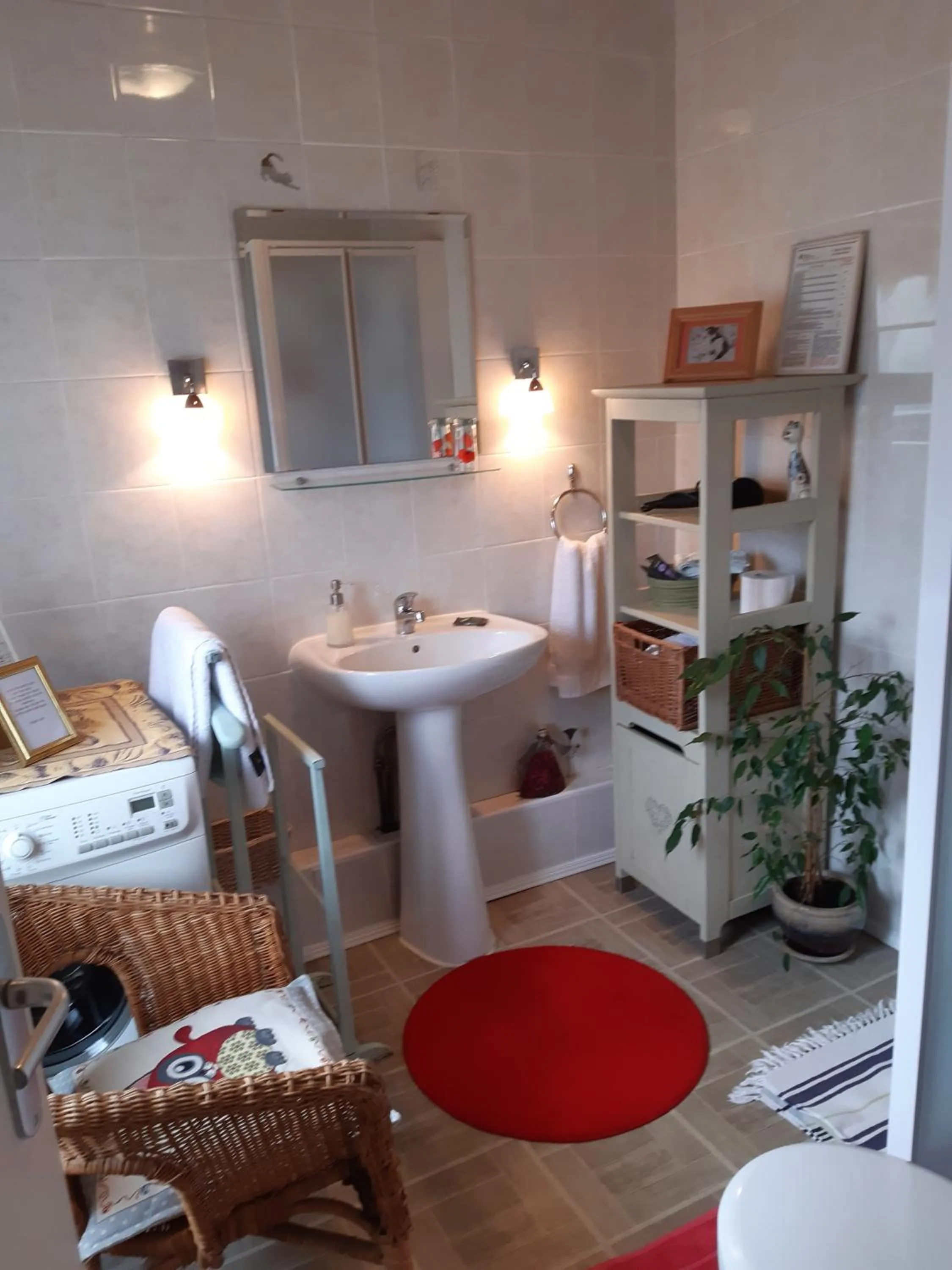 Bathroom in Les Alouettes B&B