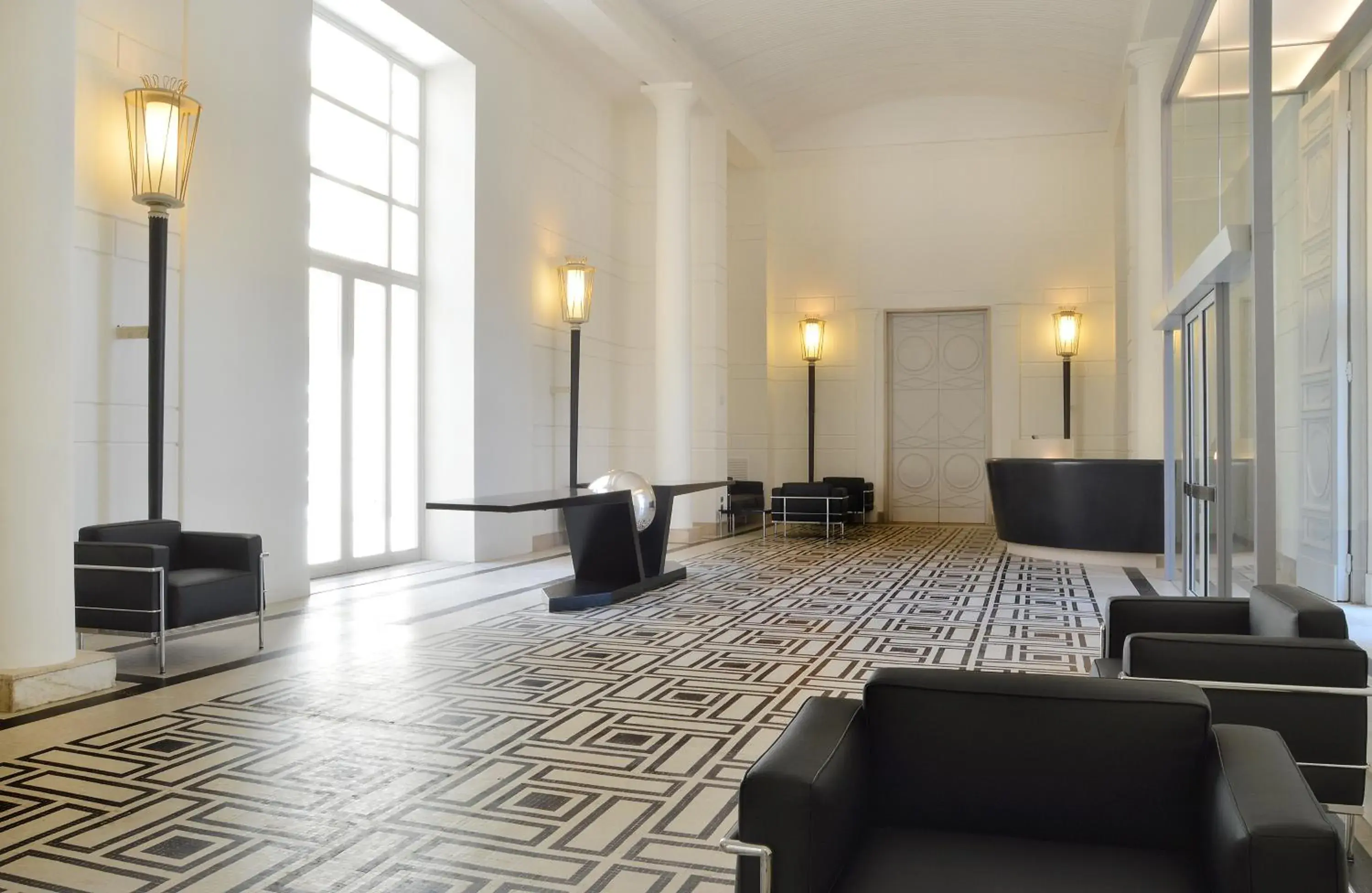 Lobby or reception in Palazzo Esedra Lobby or reception in Palazzo Esedra