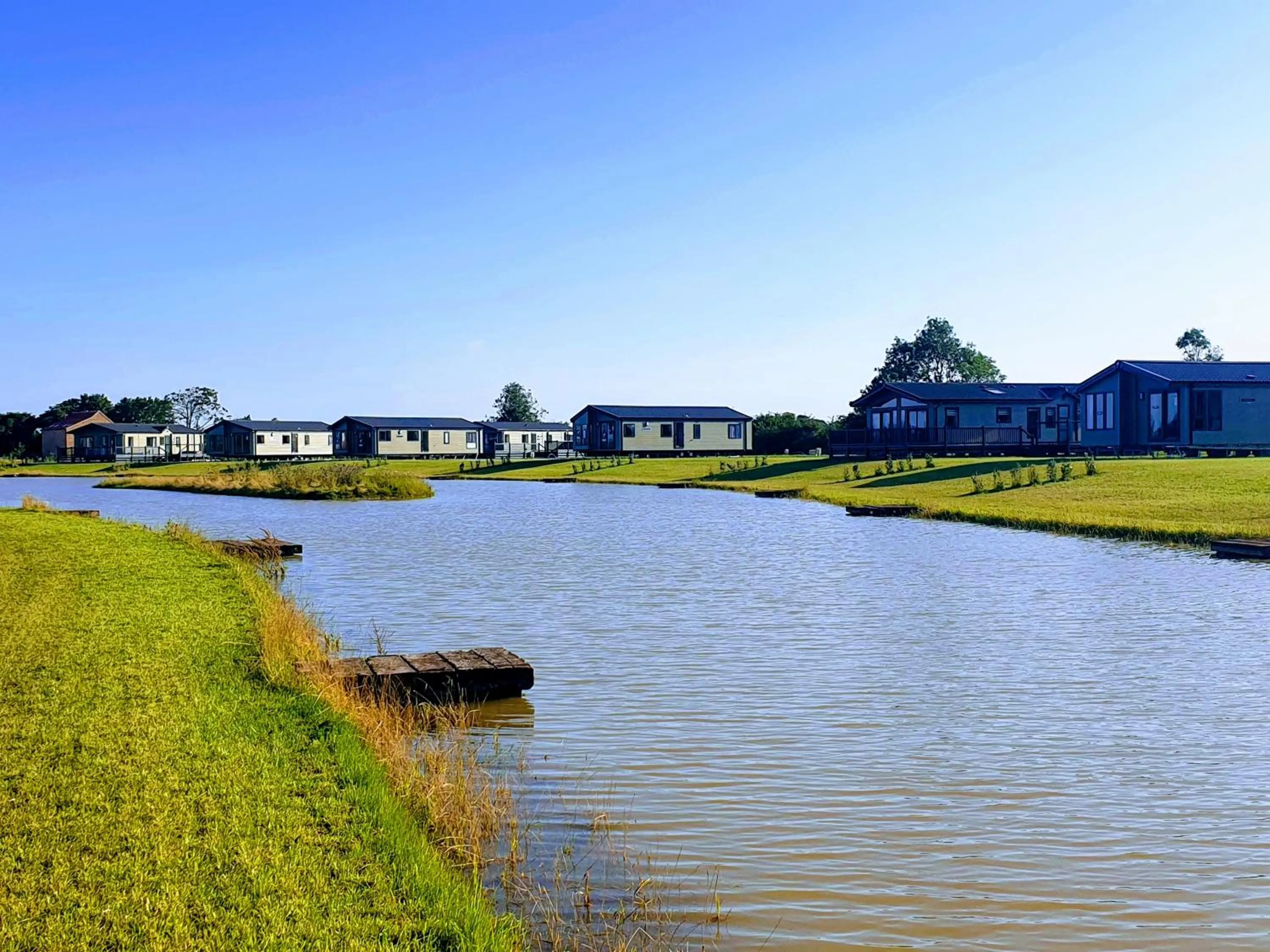 Natural landscape in Home Farm Park