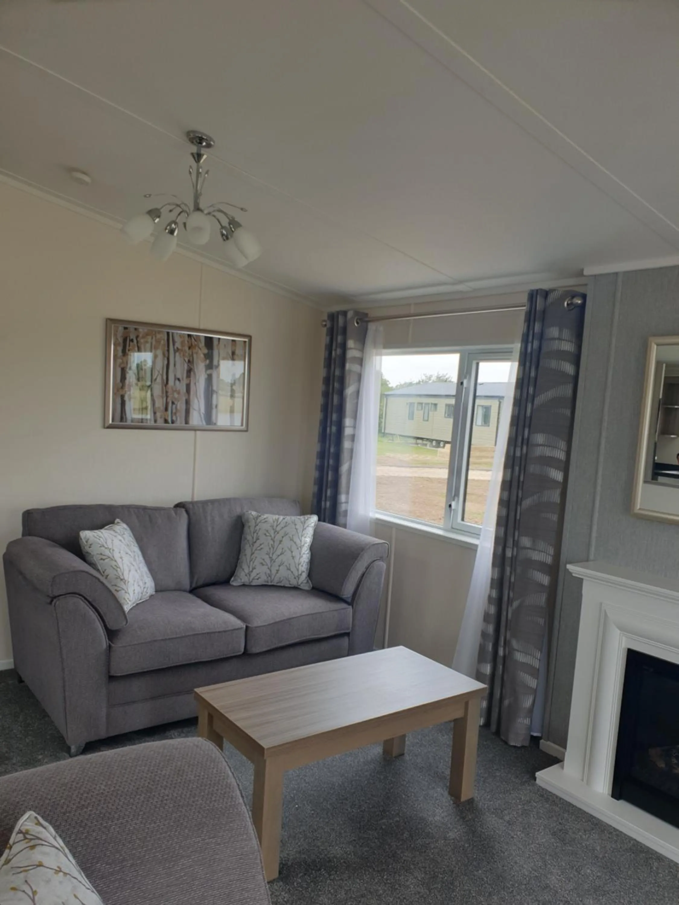 Seating area in Home Farm Park