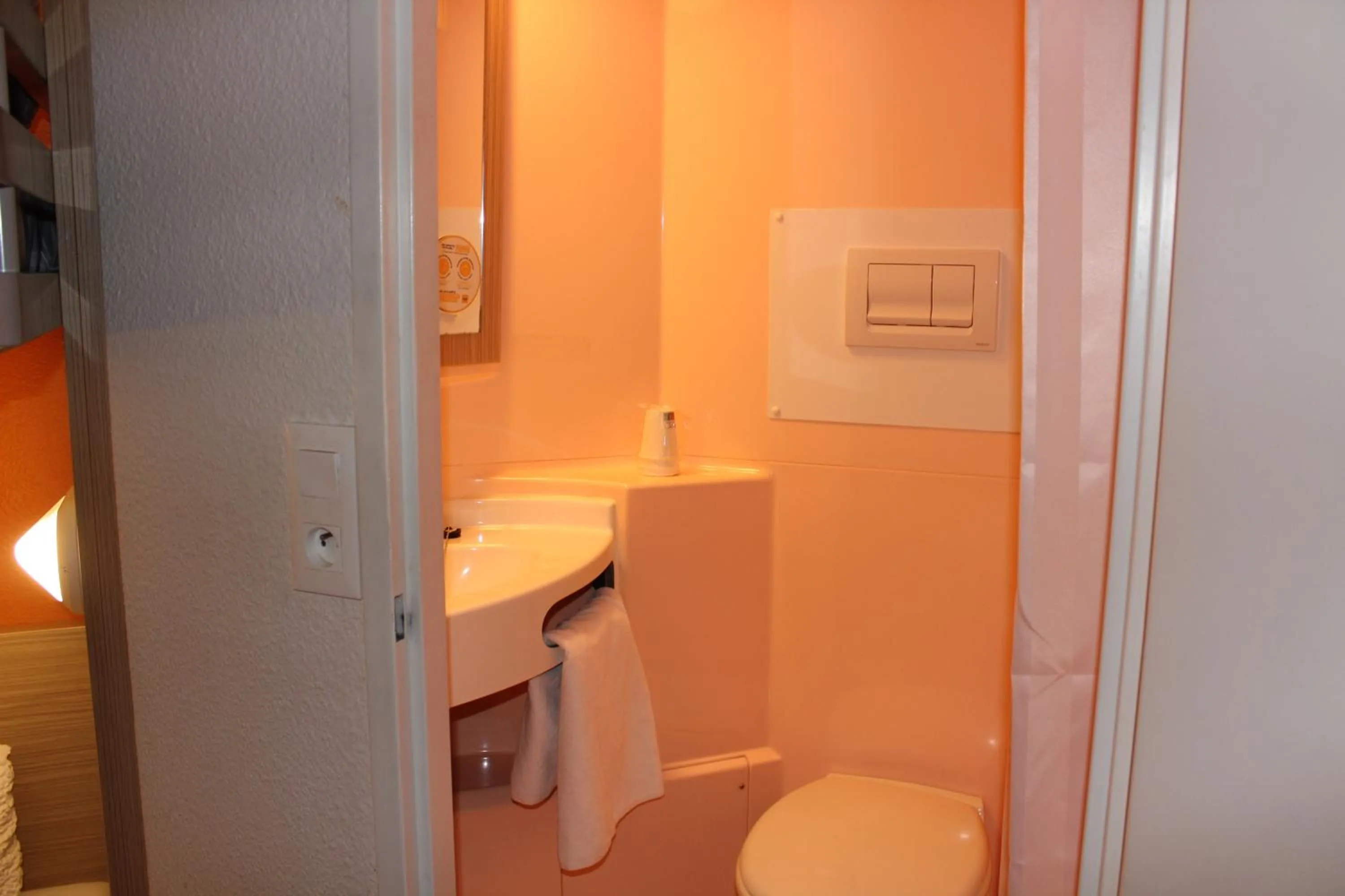 Shower in Premiere Classe St Quentin en Yvelines Elancourt