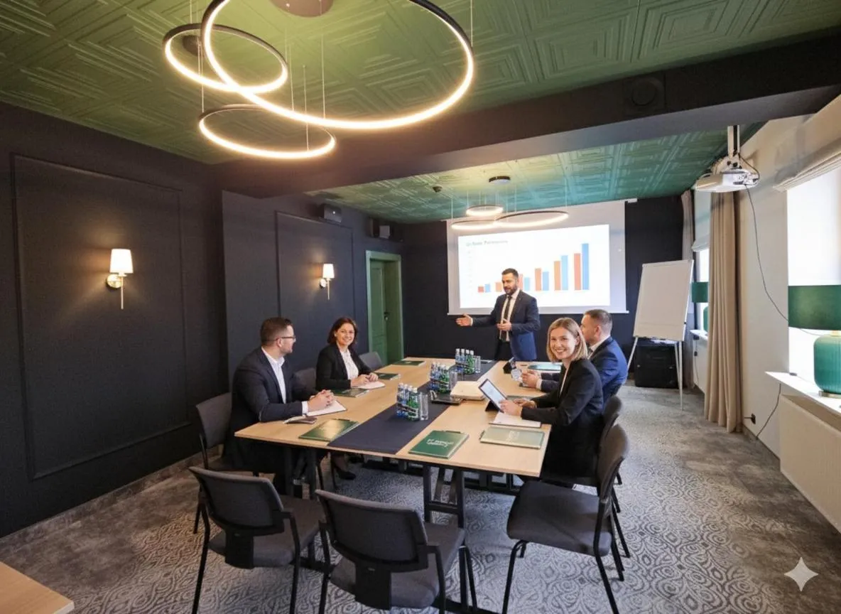 Meeting/conference room in Hotel Le Mont Medical & SPA