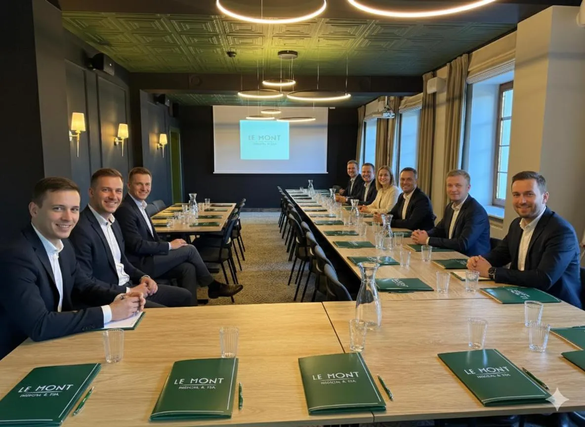 Meeting/conference room in Hotel Le Mont Medical & SPA