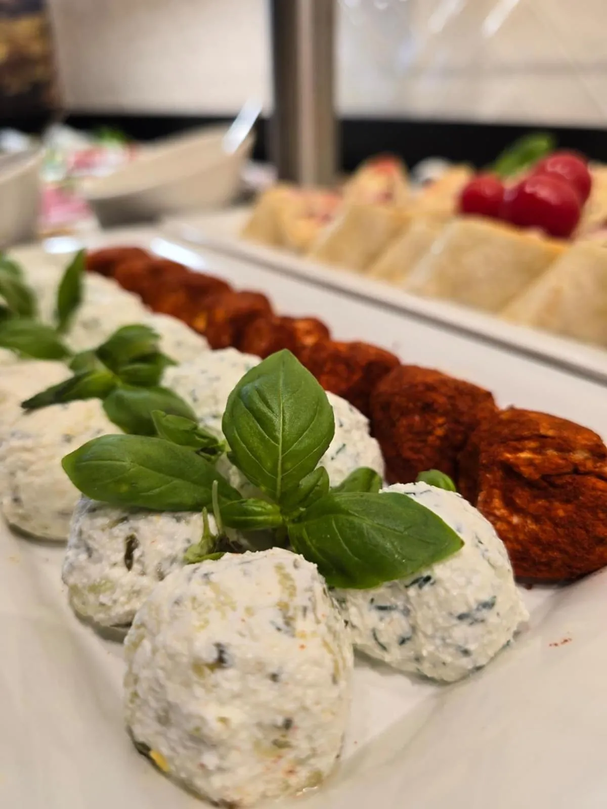 Buffet breakfast in Hotel Le Mont Medical & SPA