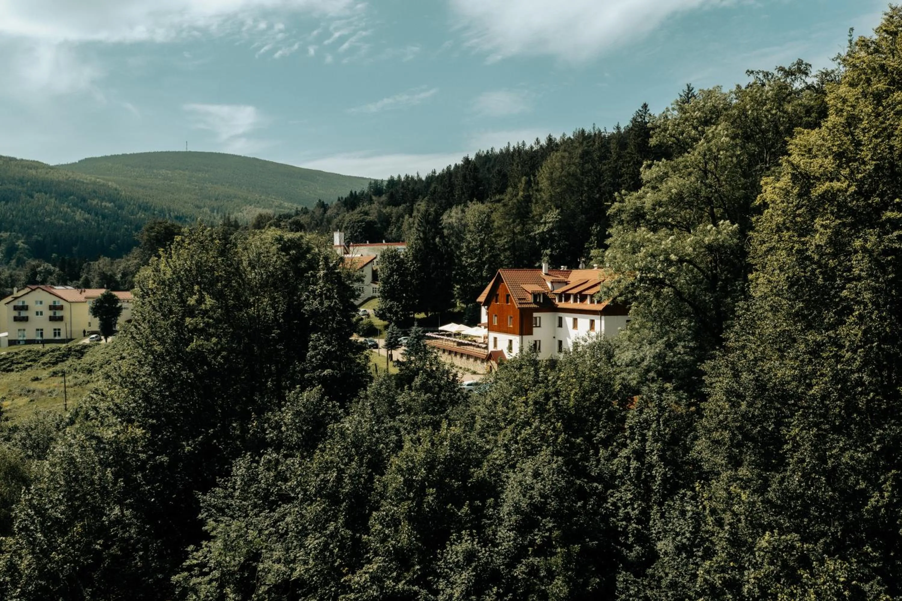 Property building in Hotel Le Mont Medical & SPA