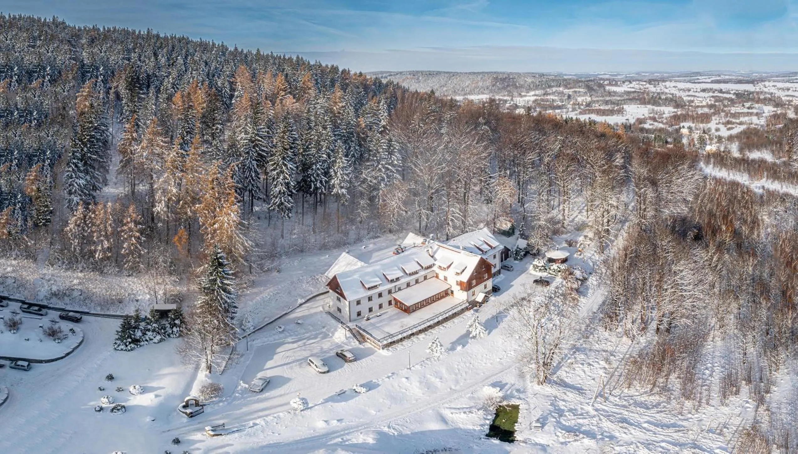 Winter in Hotel Le Mont Medical & SPA