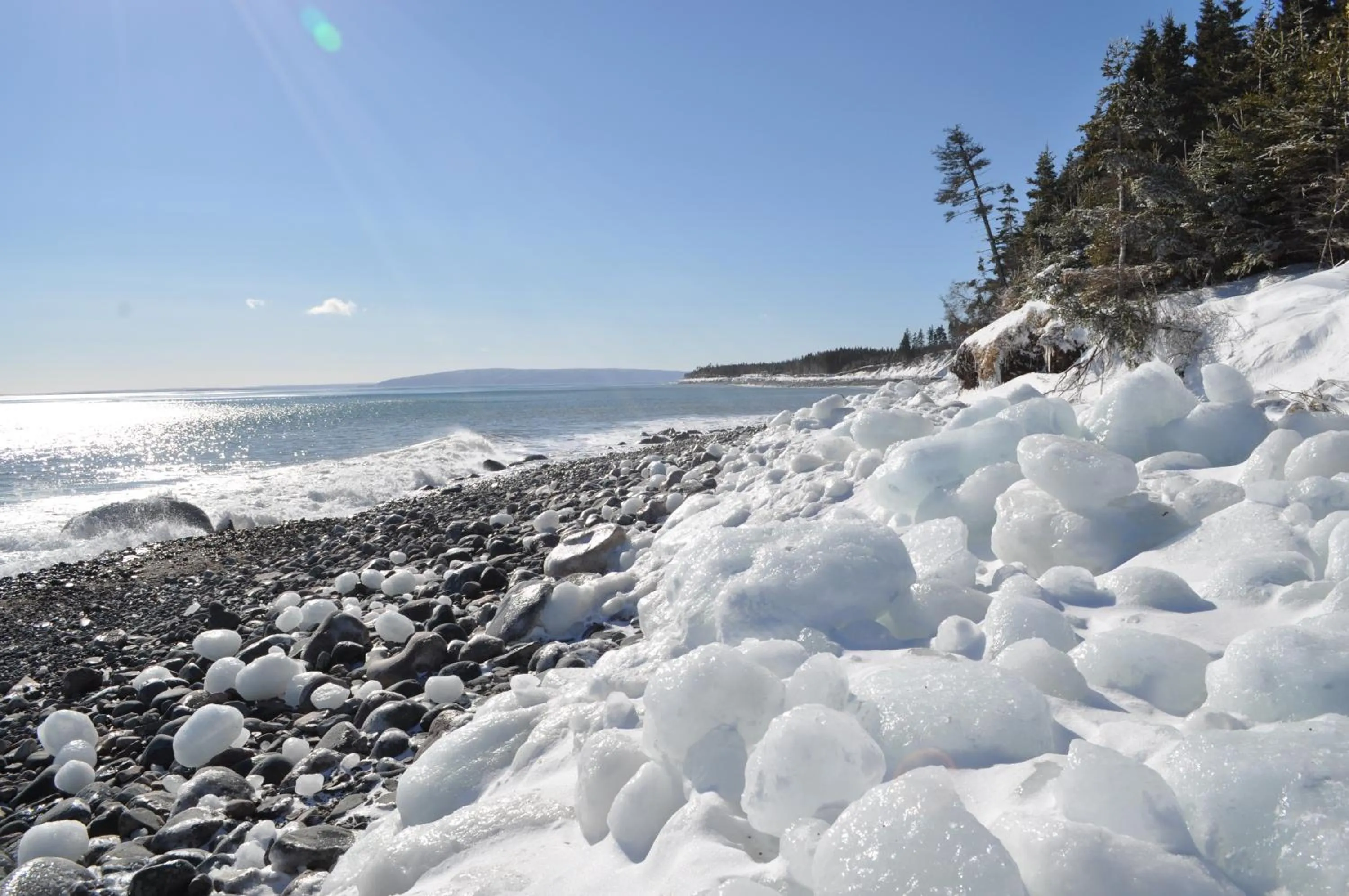 Winter in The Sleeping Moose Cottage