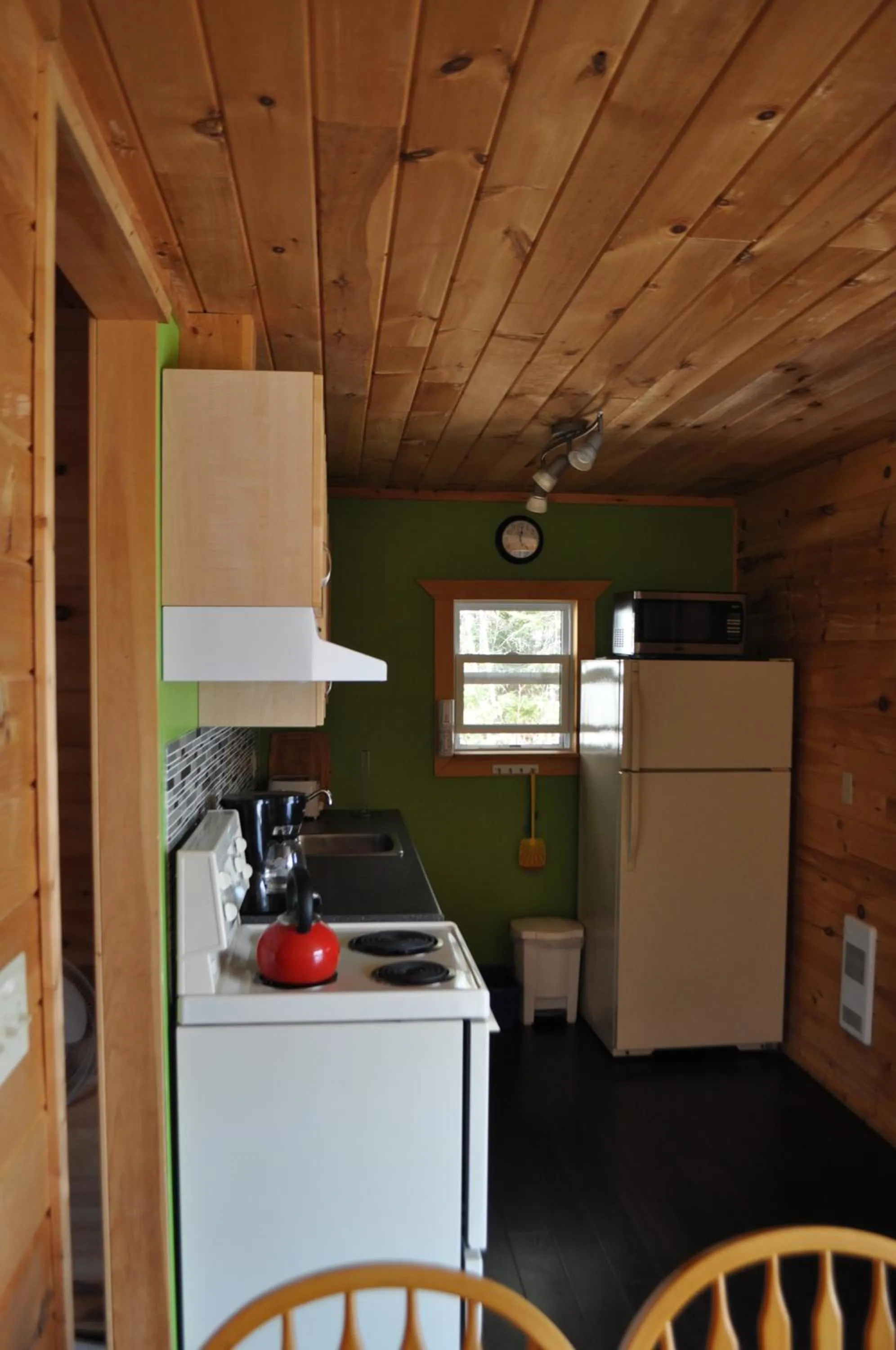 Kitchen or kitchenette in The Sleeping Moose Cottage