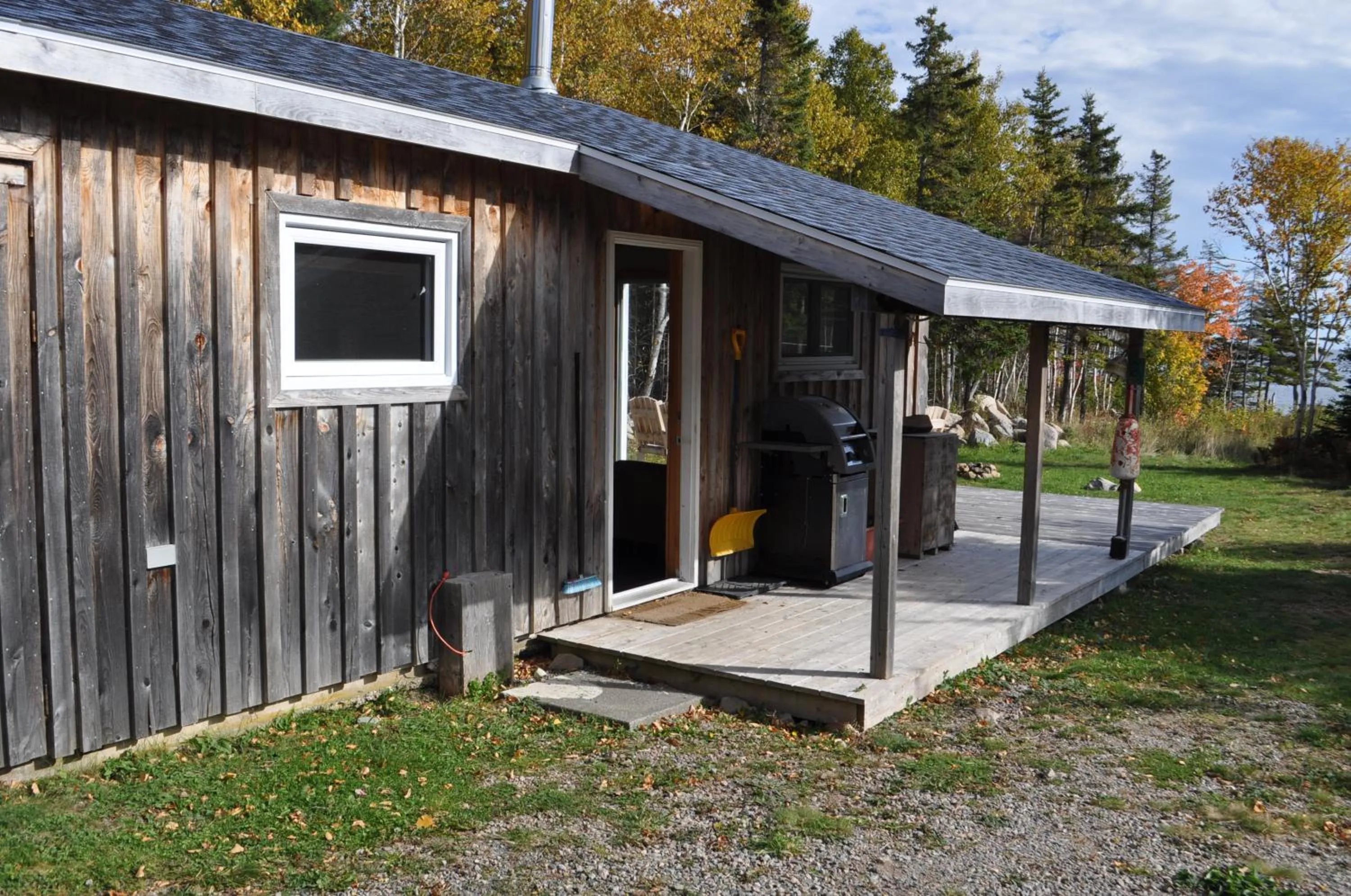 Facade/entrance in The Sleeping Moose Cottage