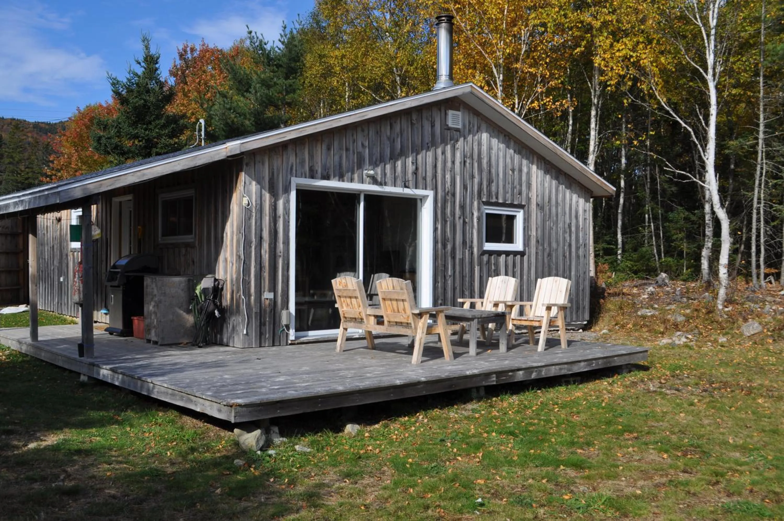 Property building in The Sleeping Moose Cottage