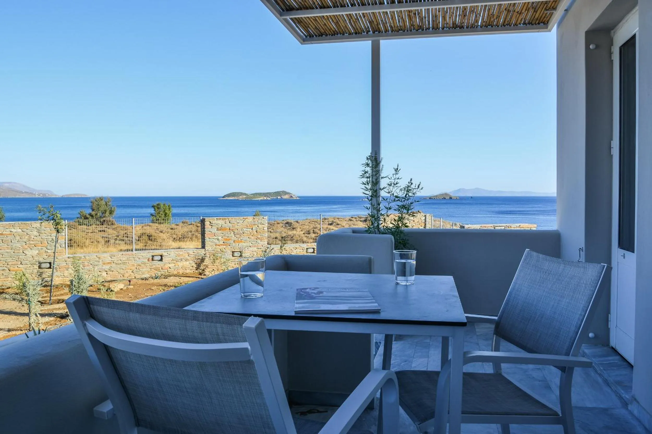 Patio in Pharos Apartments