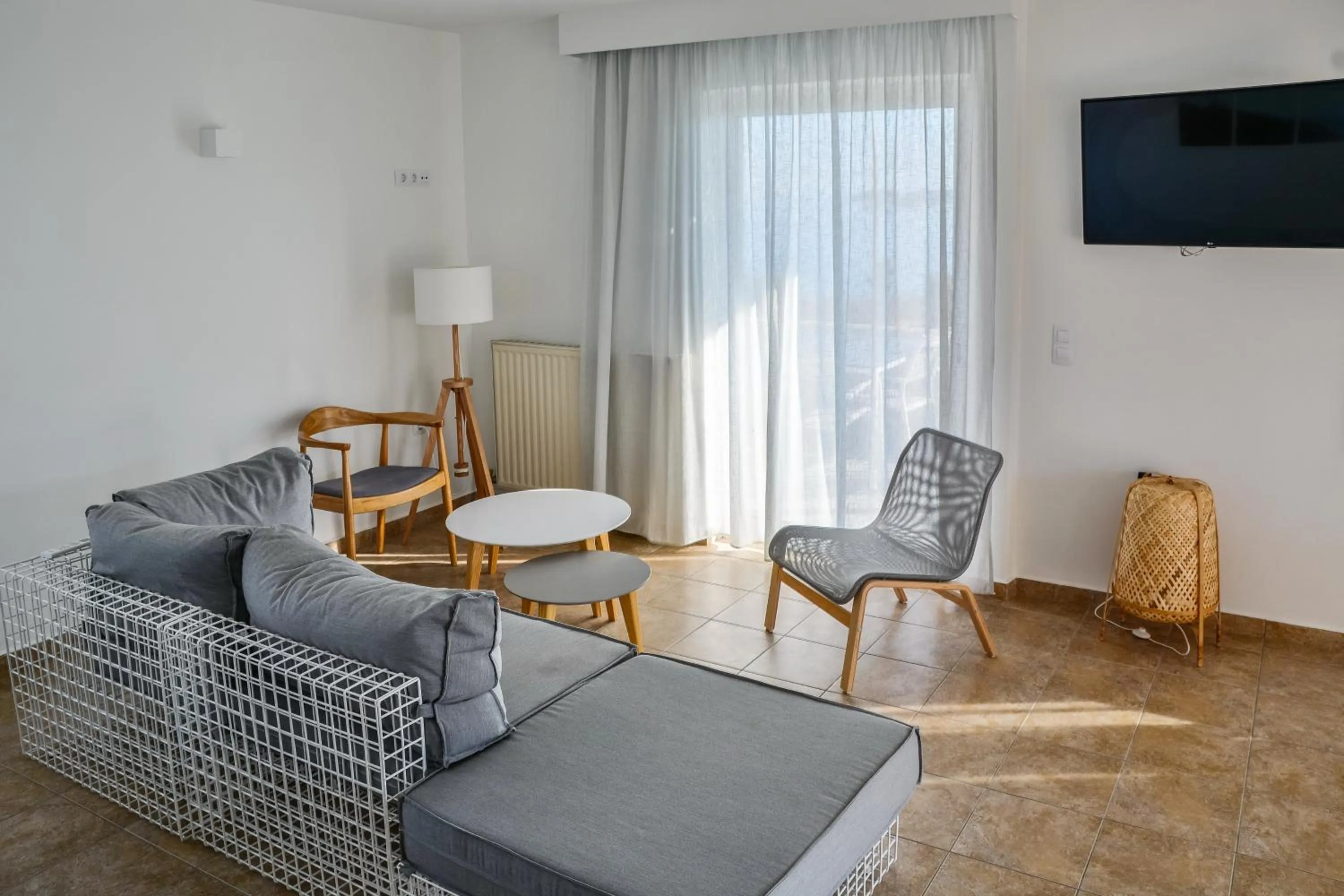 Living room in Pharos Apartments