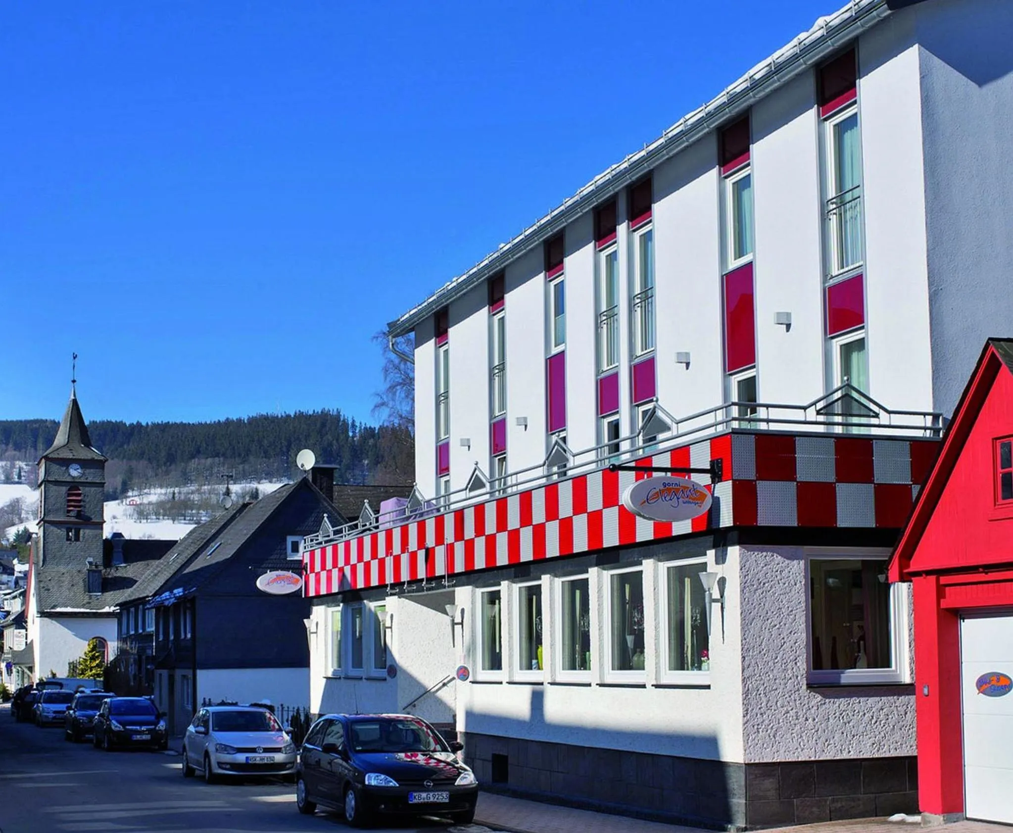 Property building in Hotel Garni Elegant