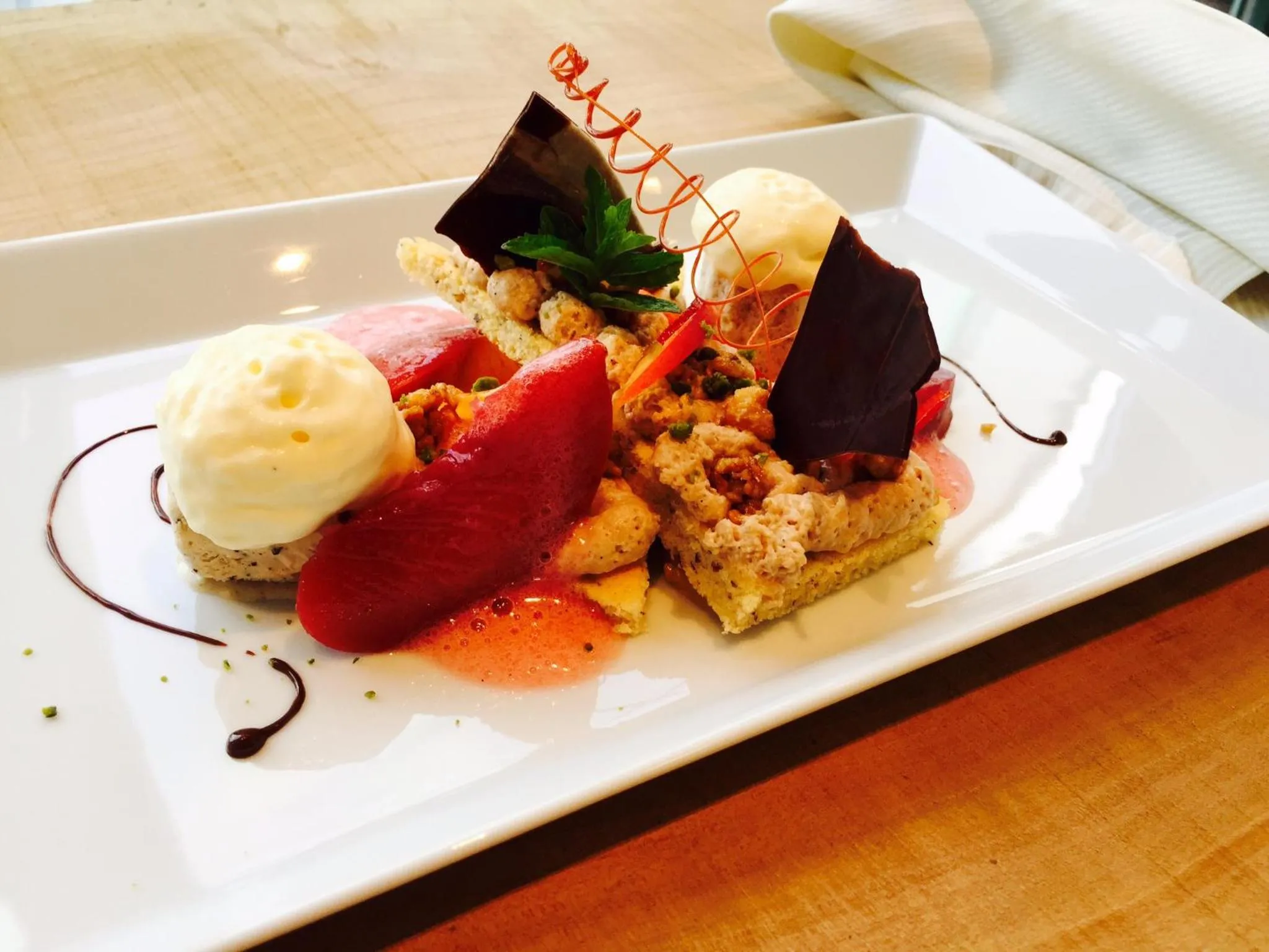 Food close-up in Hotel Menge "An der Schlacht"