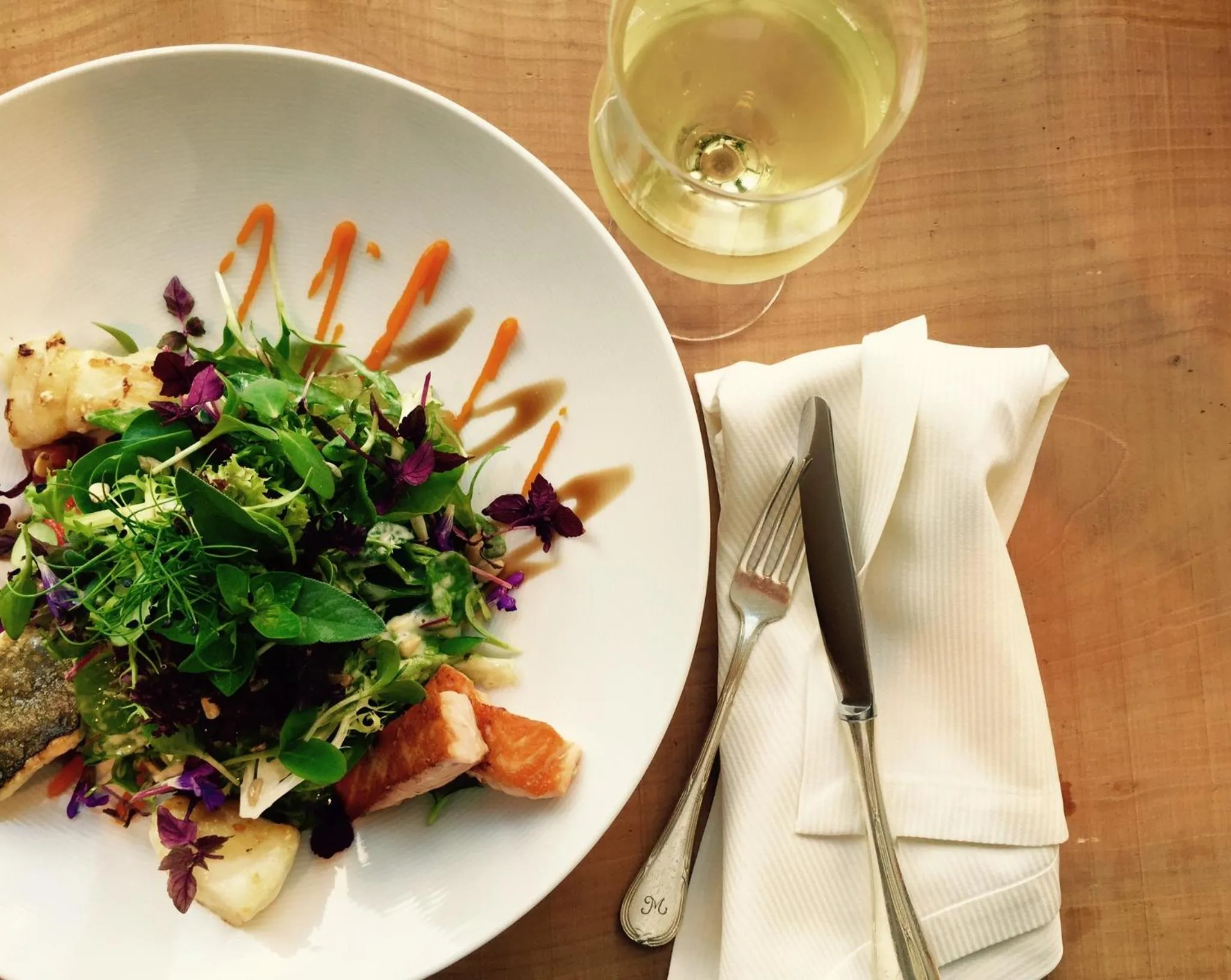 Food close-up in Hotel Menge "An der Schlacht"