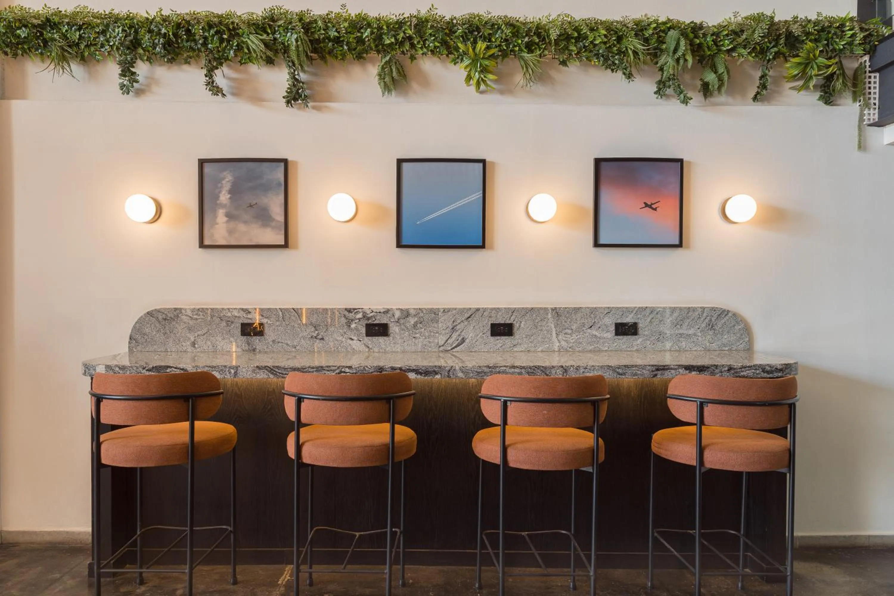 Seating area in Hangar Select Aeropuerto Guadalajara