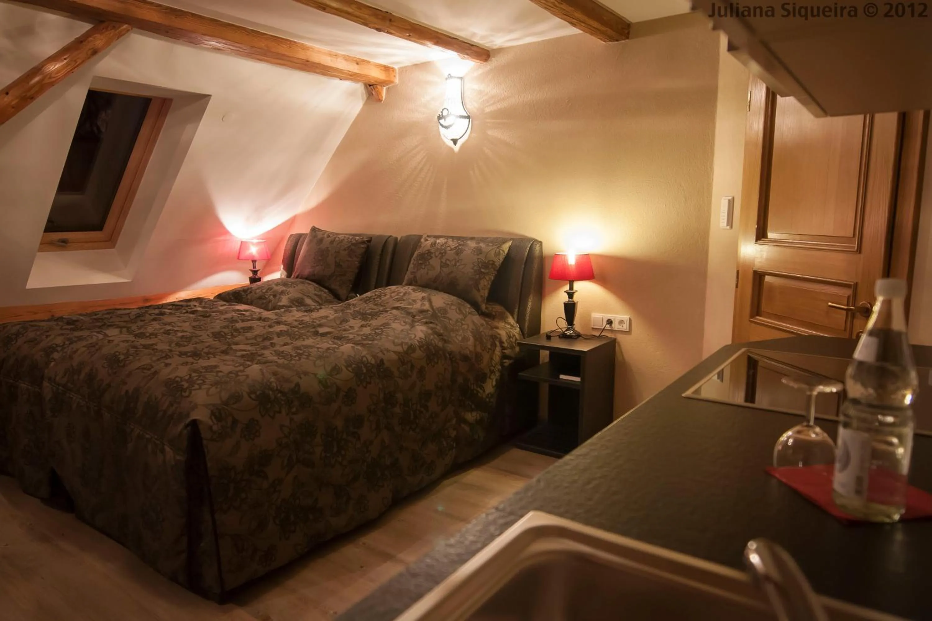 Bed in Landhaus Engel