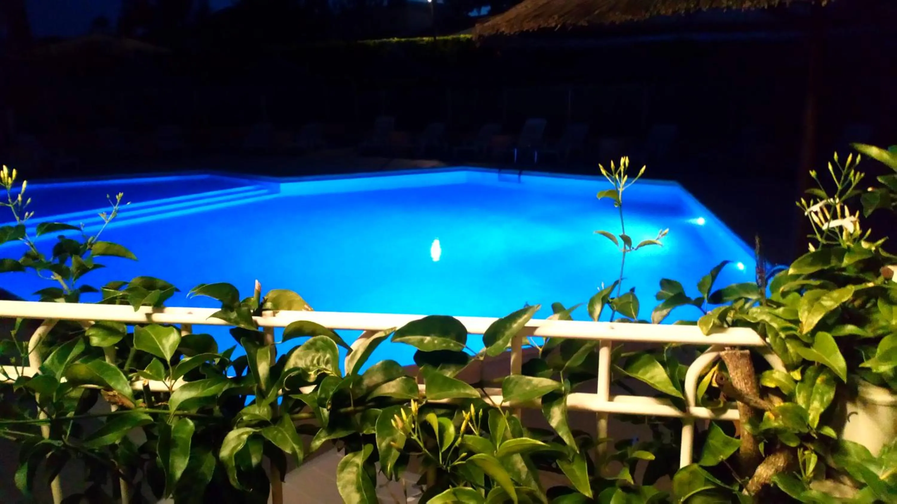 Pool view in Brit Hotel Confort Hélios Agde