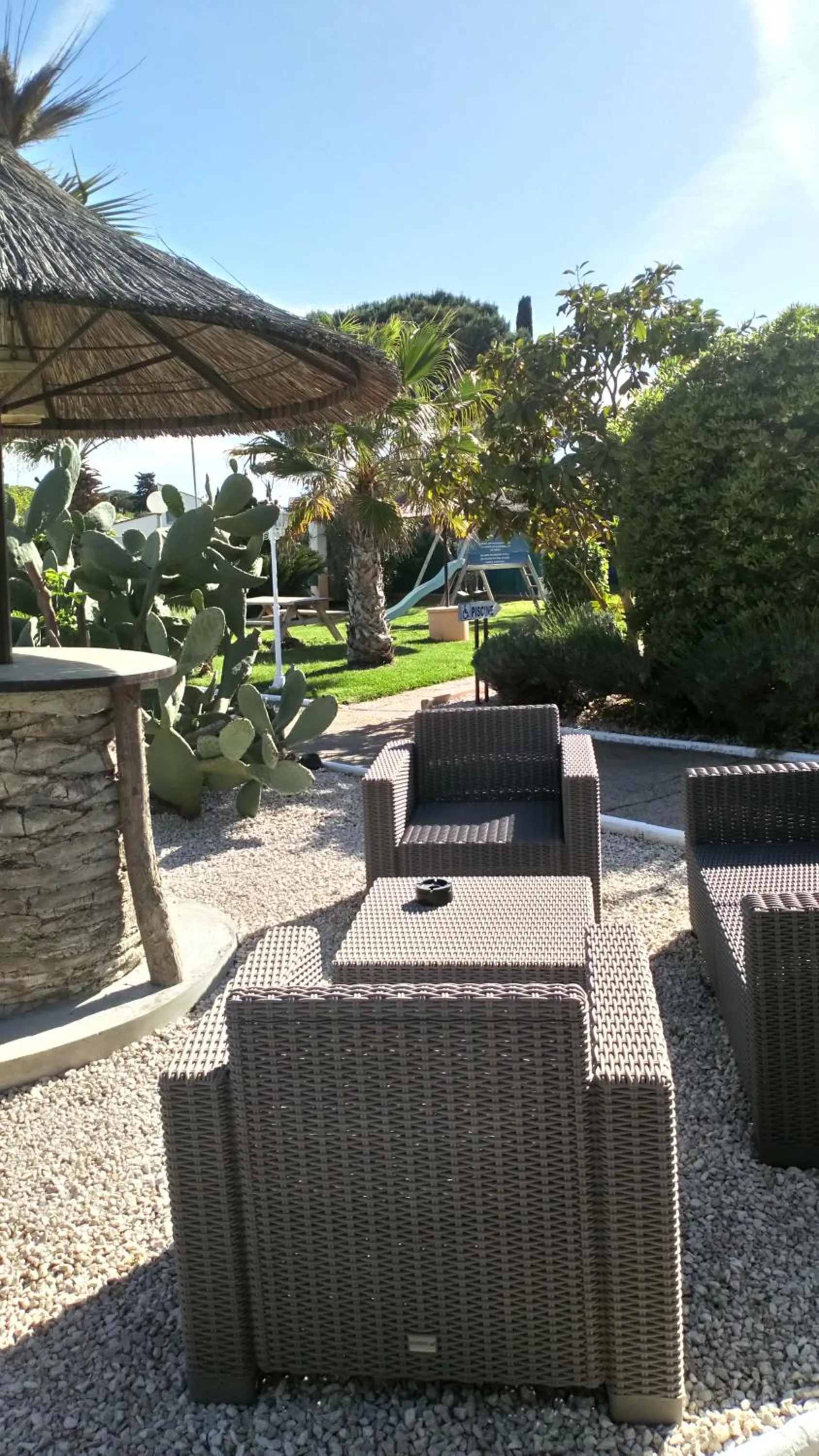 Patio in Brit Hotel Confort Hélios Agde