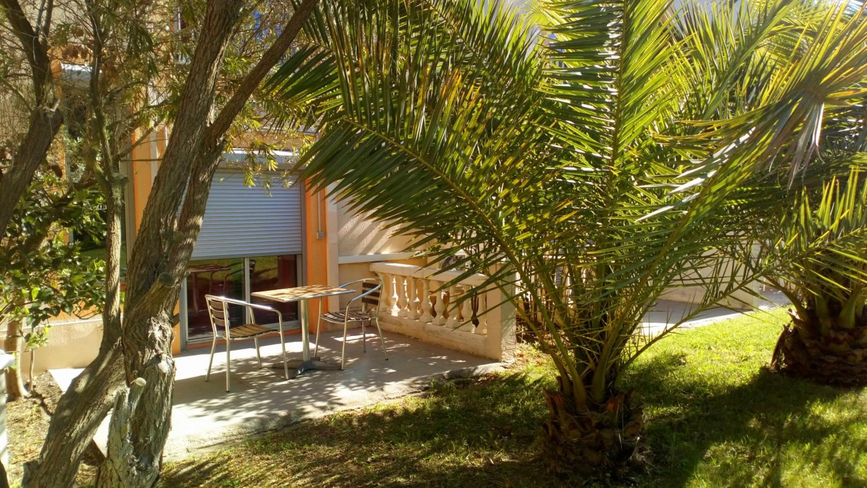 Patio in Brit Hotel Confort Hélios Agde