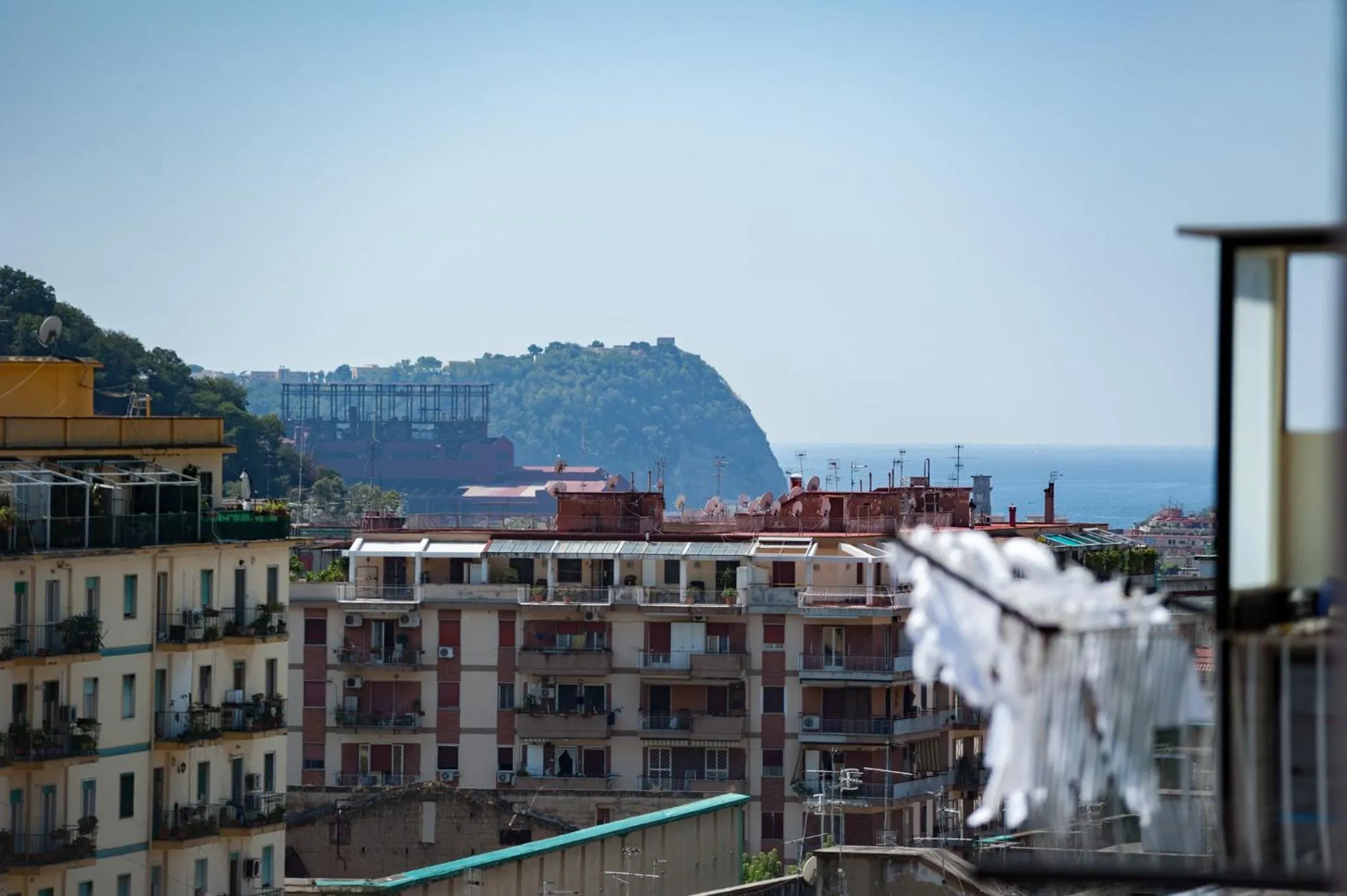 Balcony/Terrace in Attico Oltremare B&B
