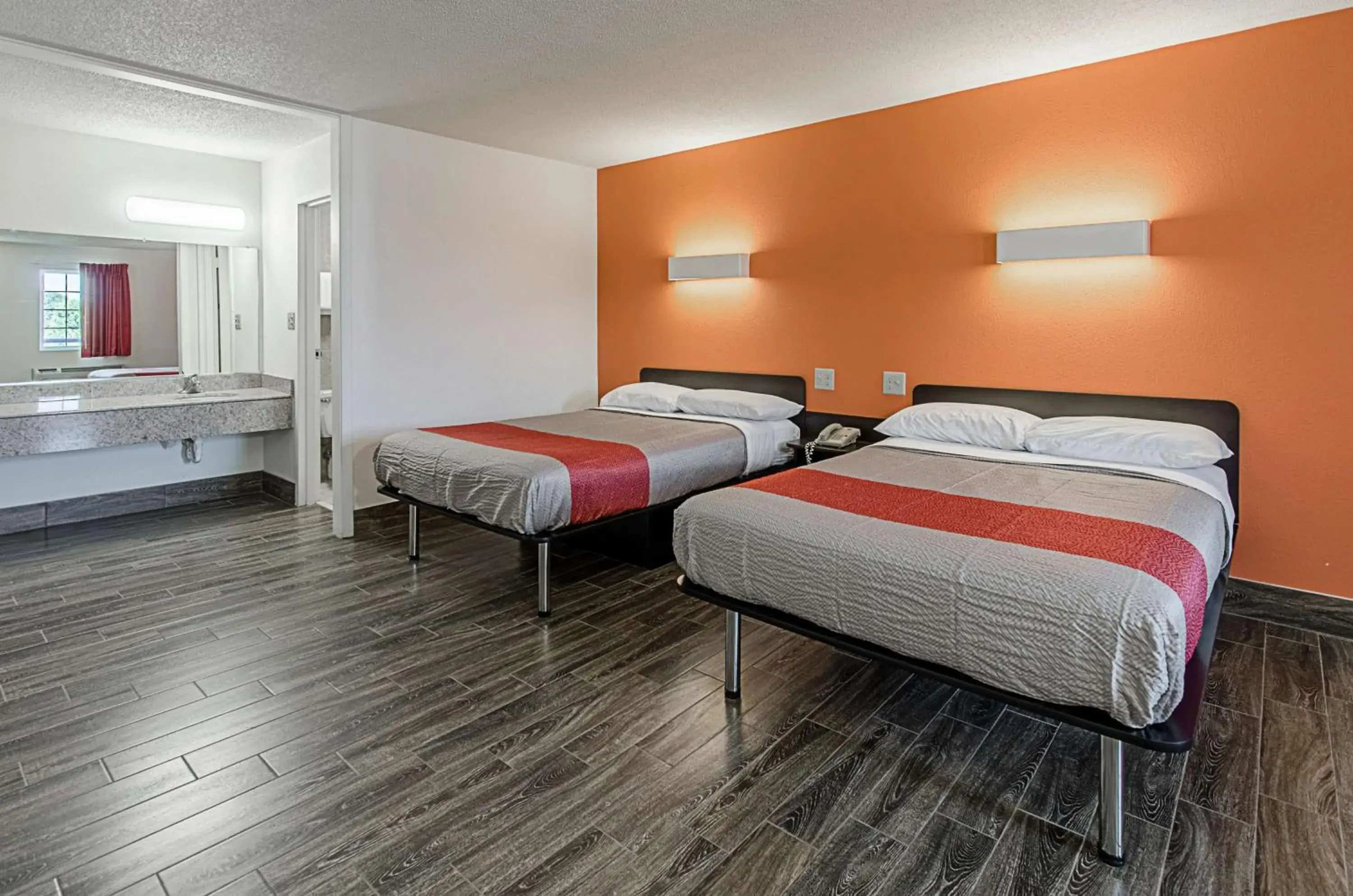 Coffee/tea facilities, Bed in Motel 6-Staunton, VA Coffee/tea facilities, Bed in Motel 6-Staunton, VA