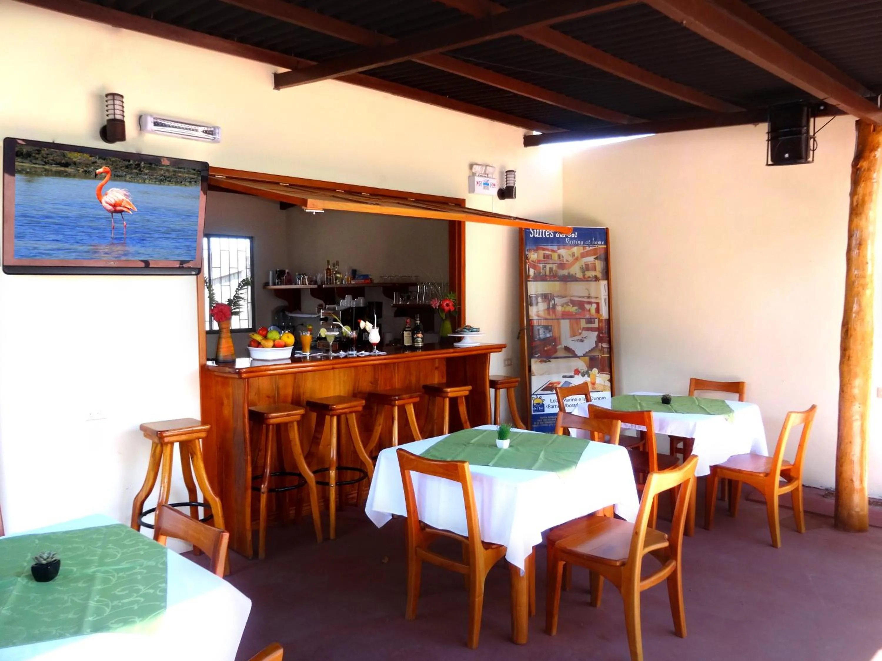 Patio in Hotel Del Sol Galapagos