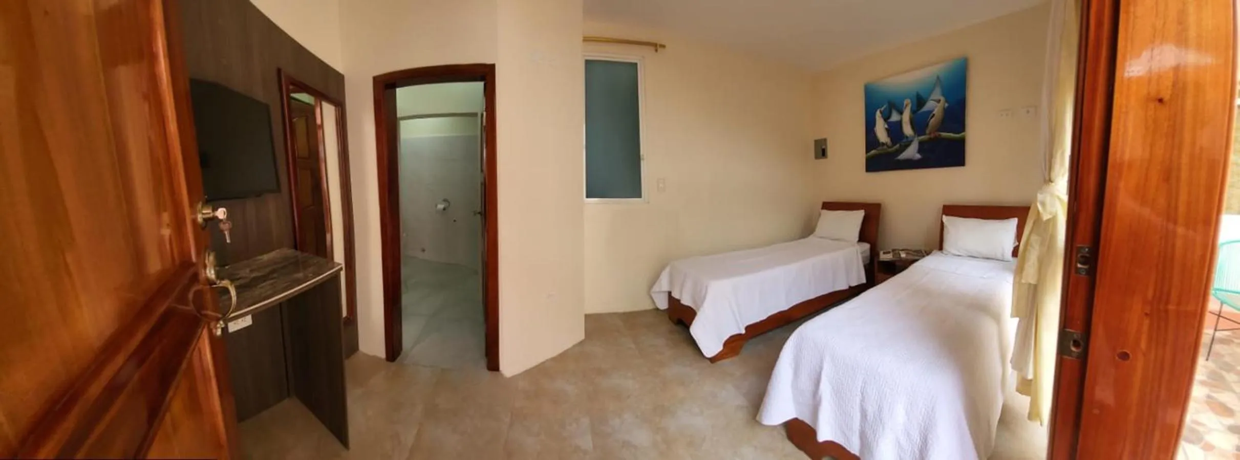 Bed in Hotel Del Sol Galapagos