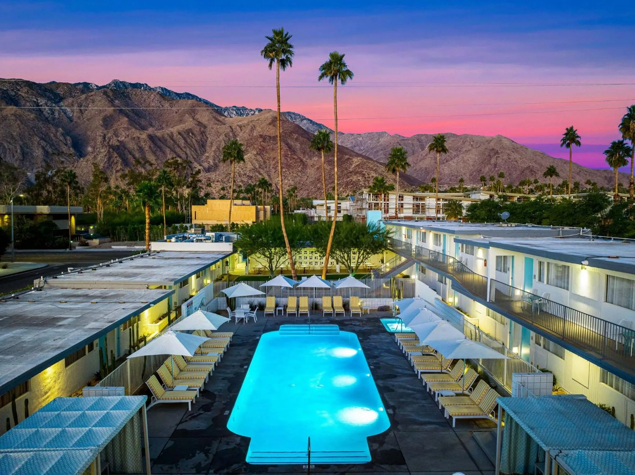 Nearby landmark in The Skylark, a Palm Springs Hotel