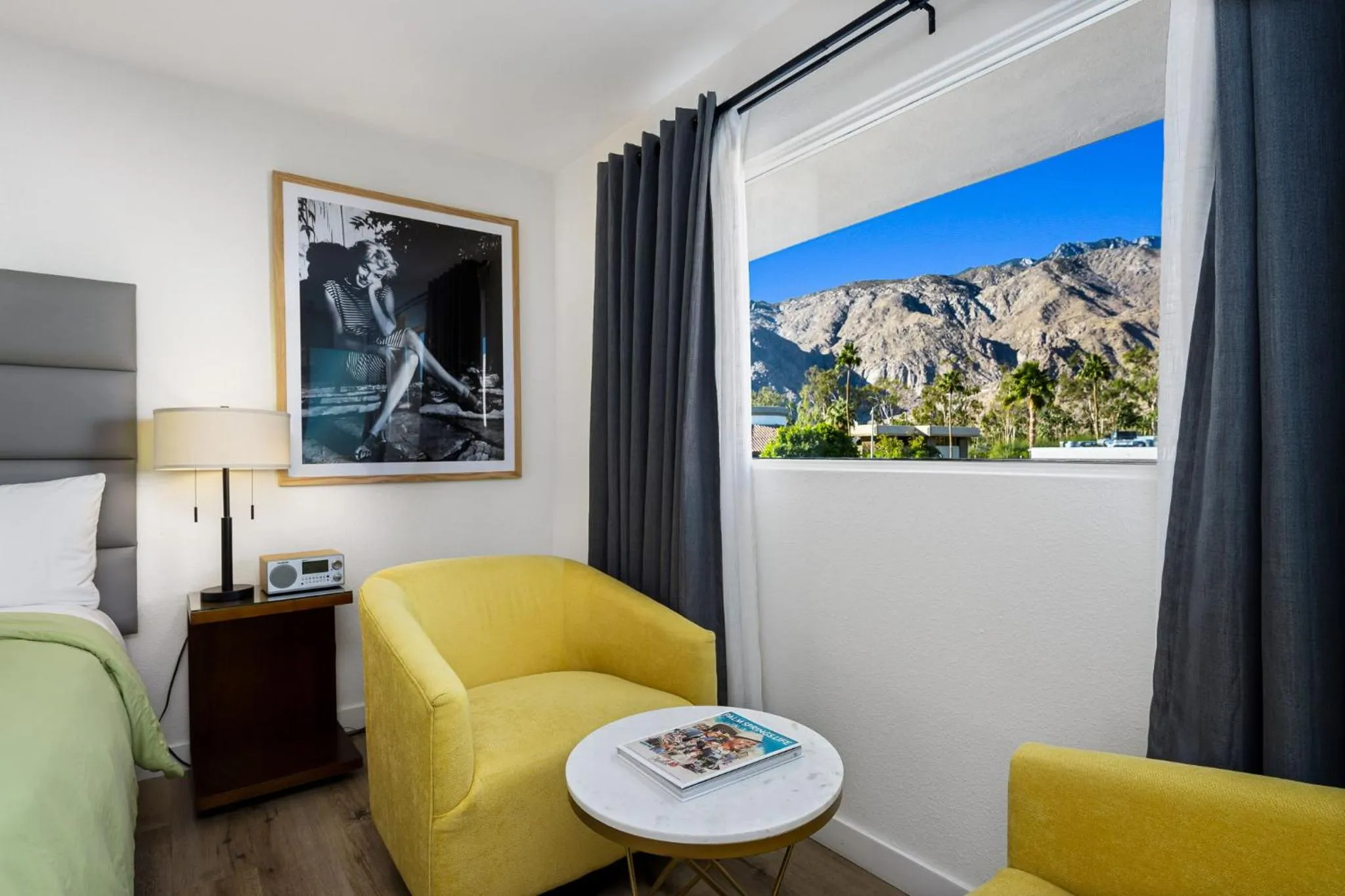Mountain view in The Skylark, a Palm Springs Hotel